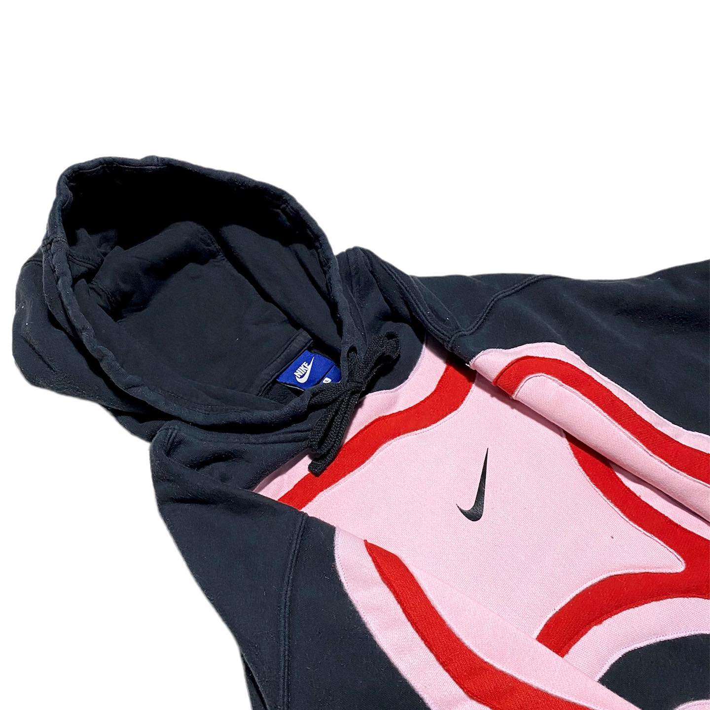 Reworked Nike Thermal Hoodie Blood