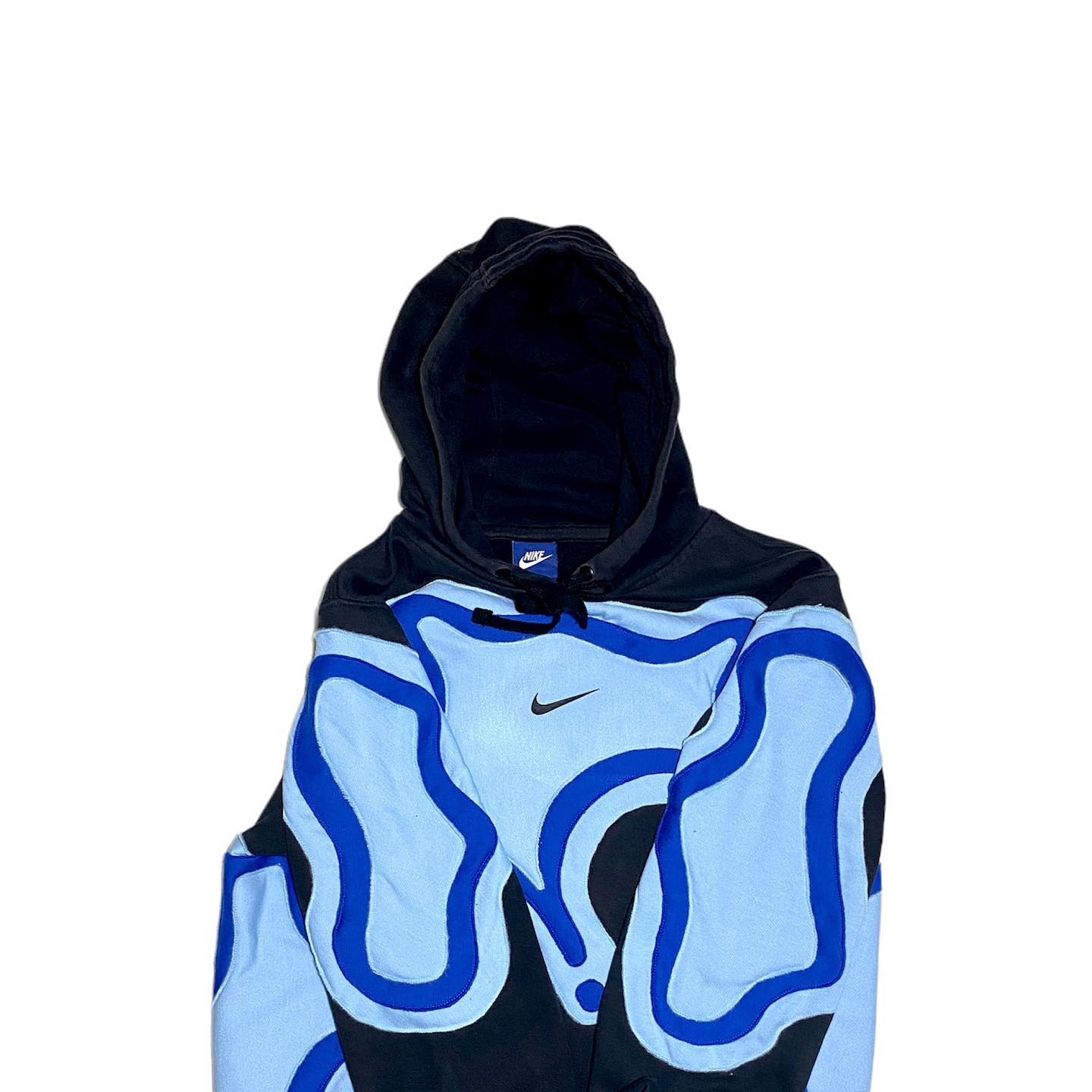 Reworked Nike Thermal Hoodie Sea