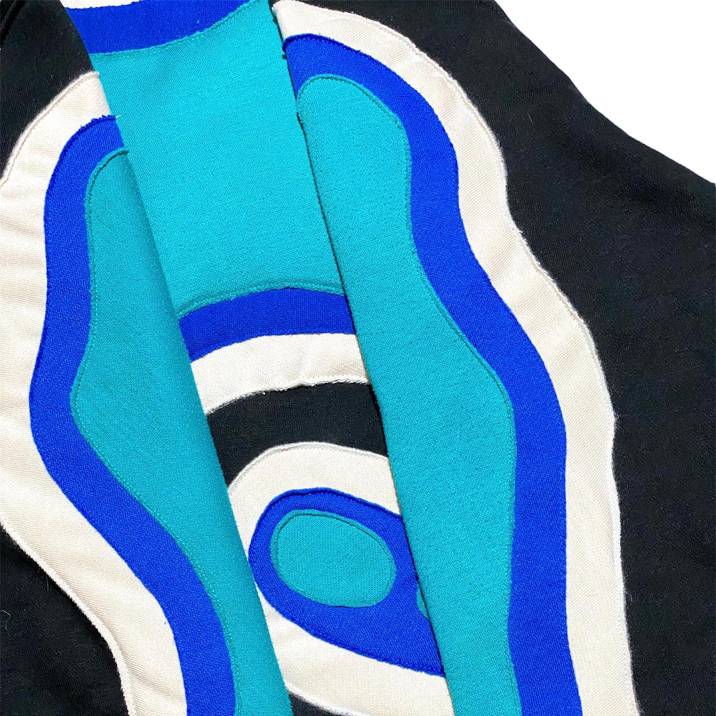 Reworked Nike Plasma Hoodie Ocean