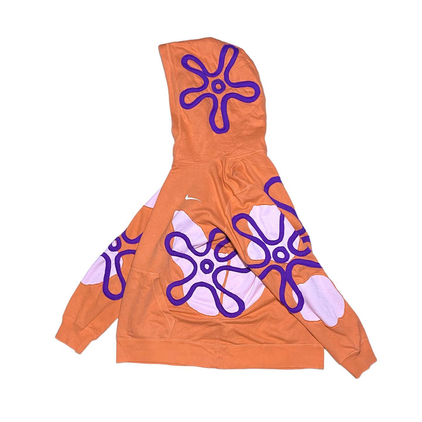 Reworked Nike Flower Glow Hoodie