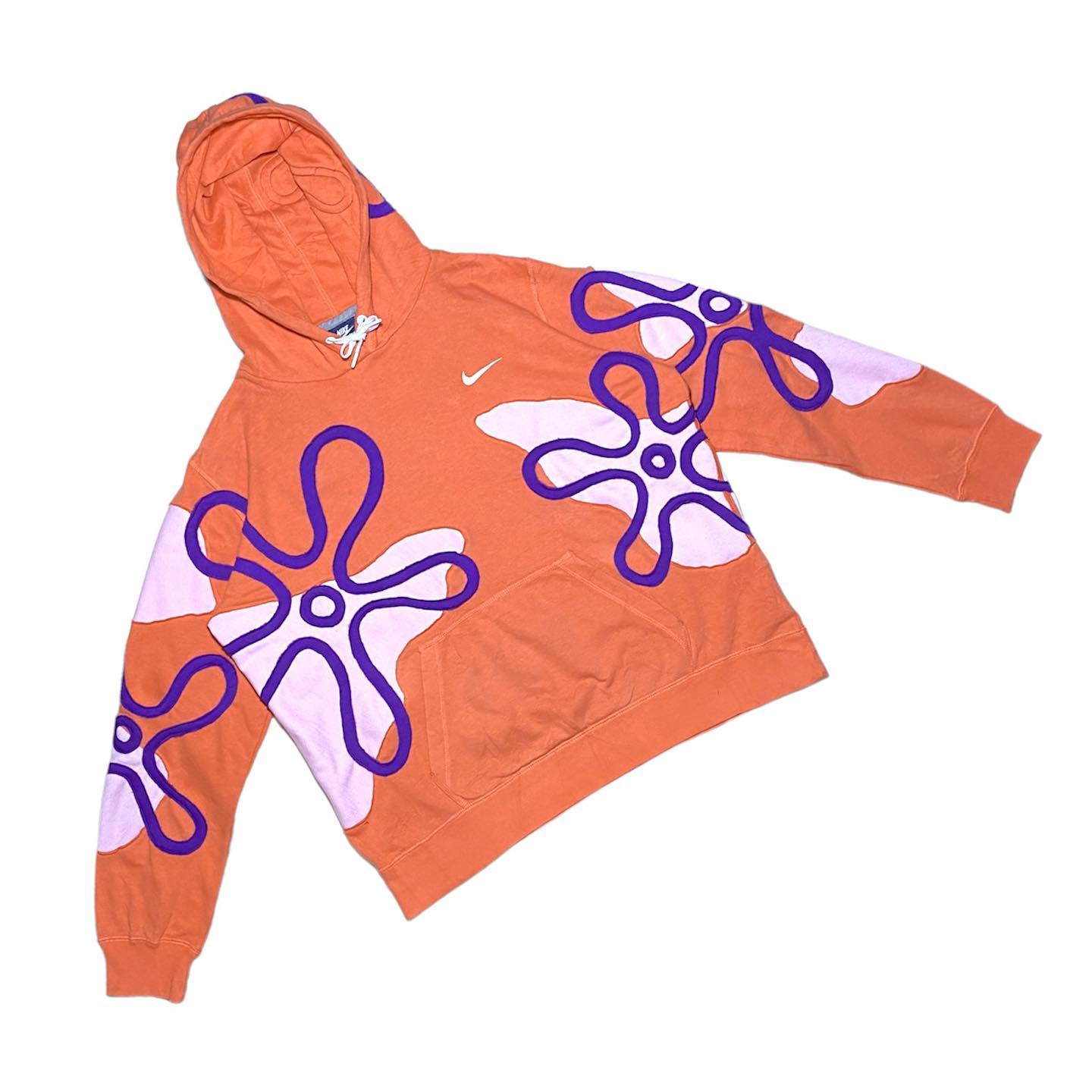 Reworked Nike Flower Glow Hoodie