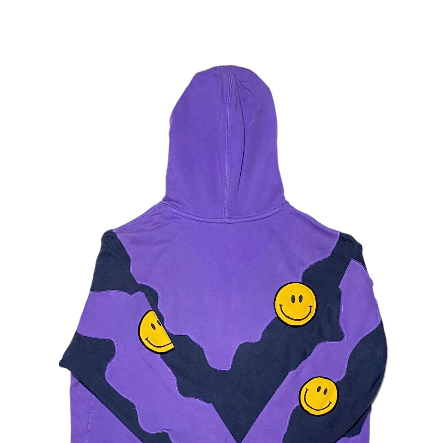 Reworked Nike Scratch Smiley Hoodie