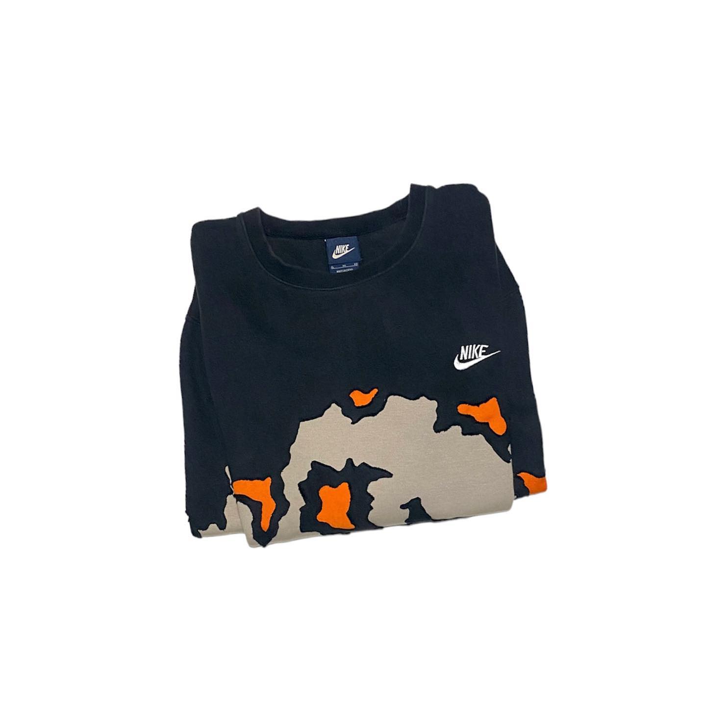 Reworked Nike Leopard Sweatshirt