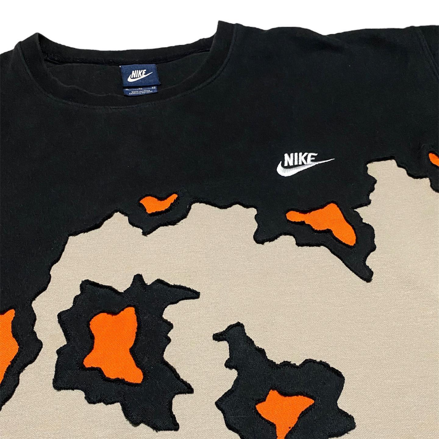 Reworked Nike Leopard Sweatshirt