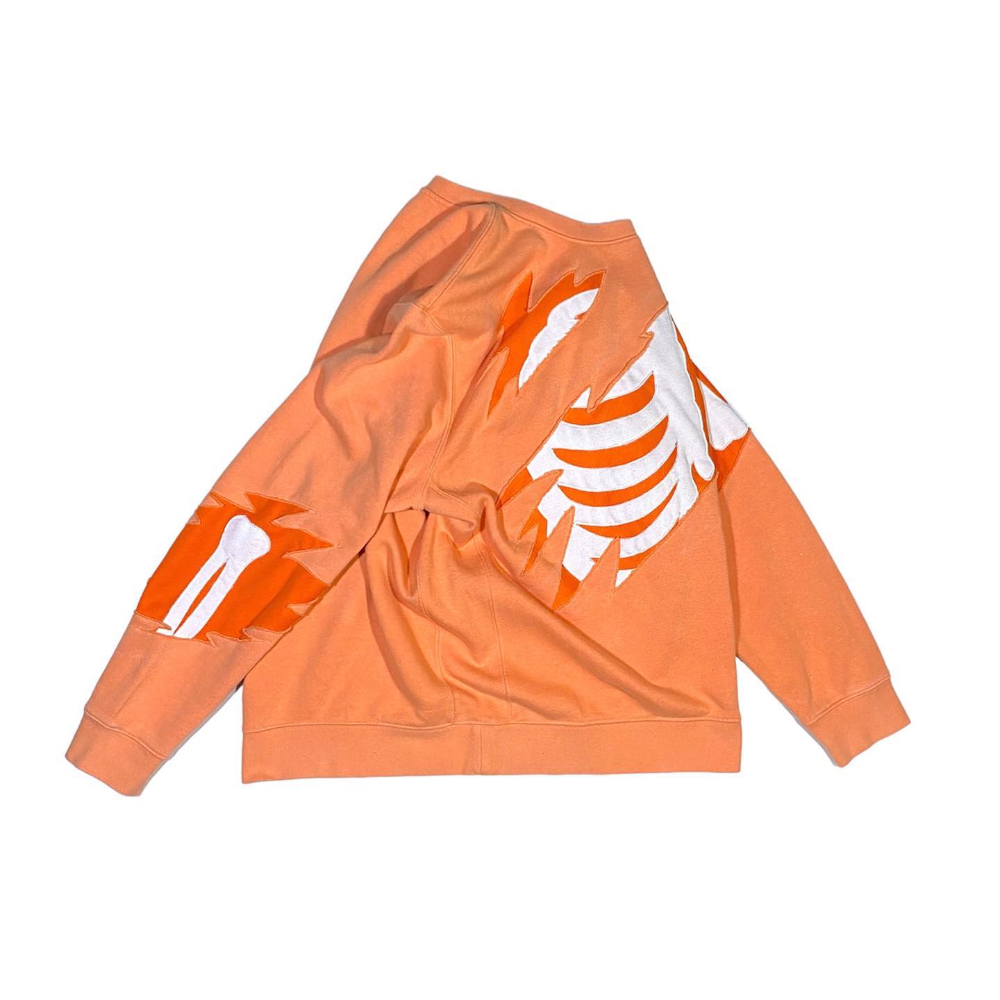 Reworked Nike Skeleton Scars Sweatshirt