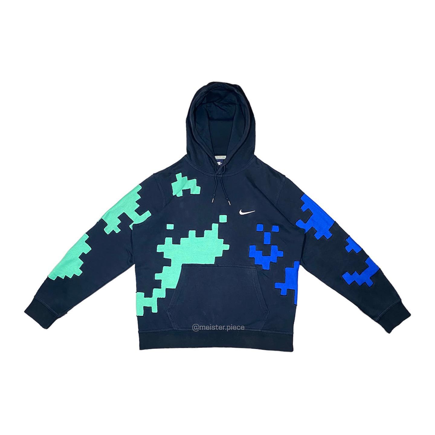 Reworked Nike Brick Game Hoodie