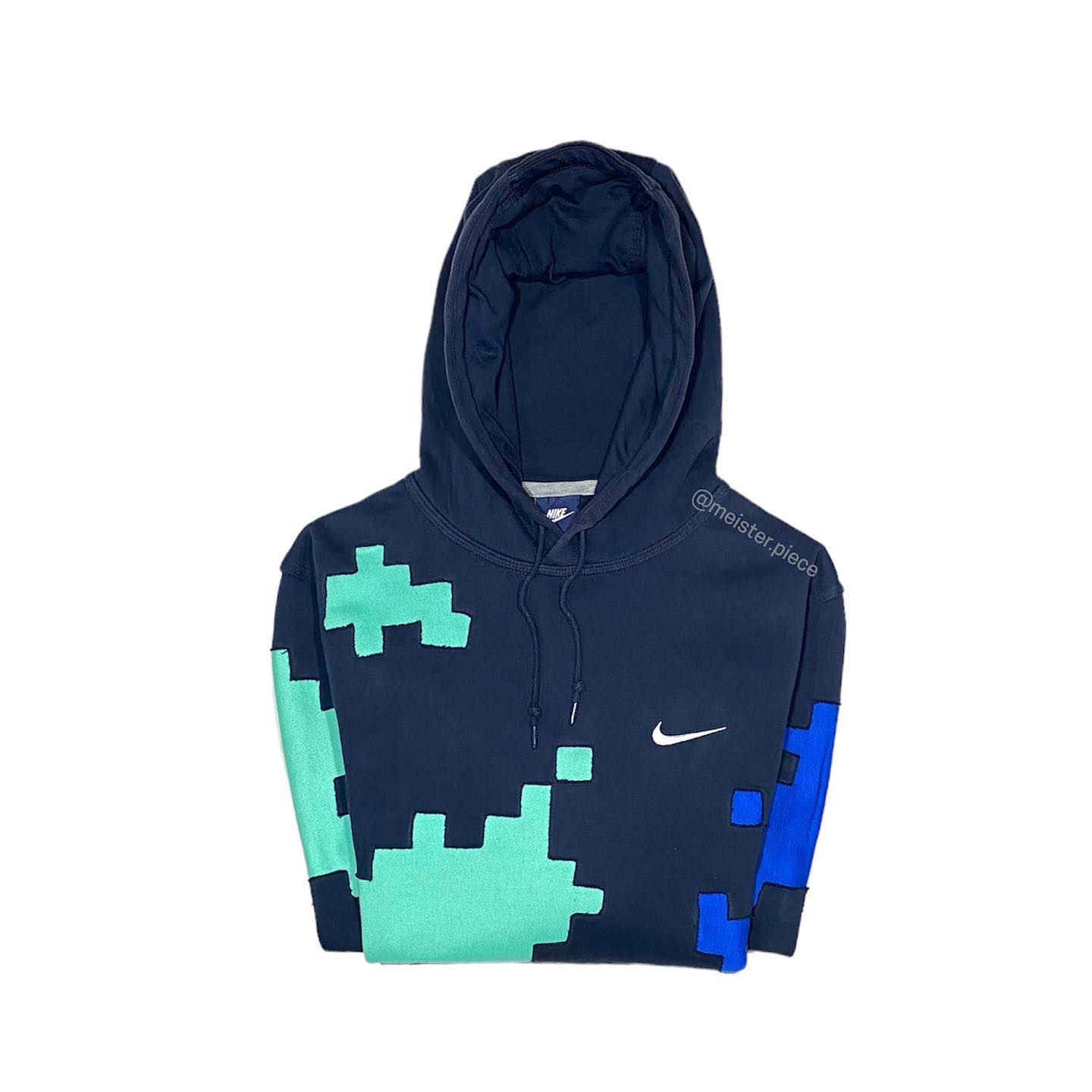 Reworked Nike Brick Game Hoodie