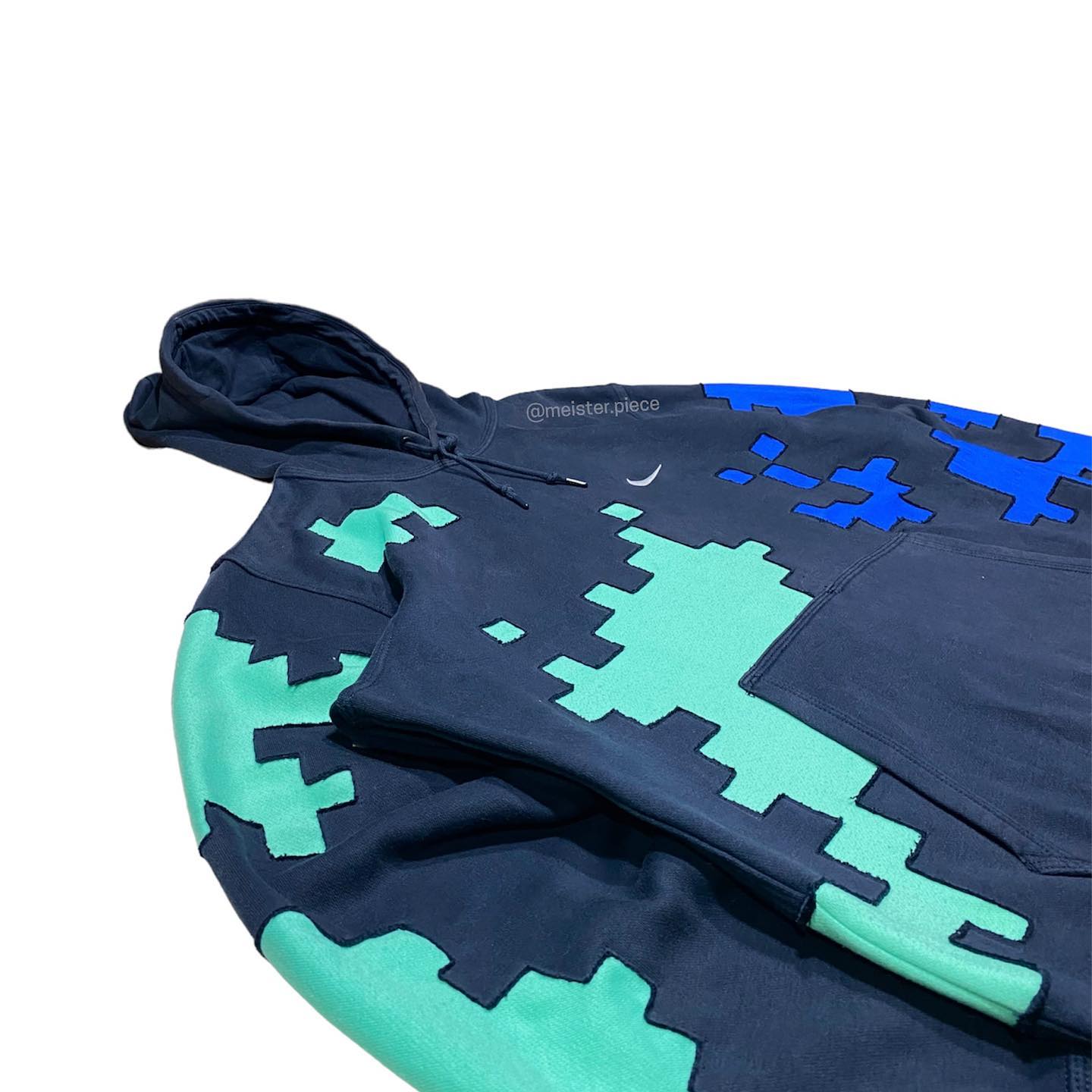 Reworked Nike Brick Game Hoodie