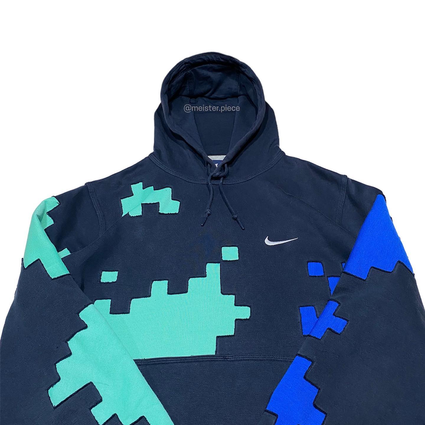 Reworked Nike Brick Game Hoodie