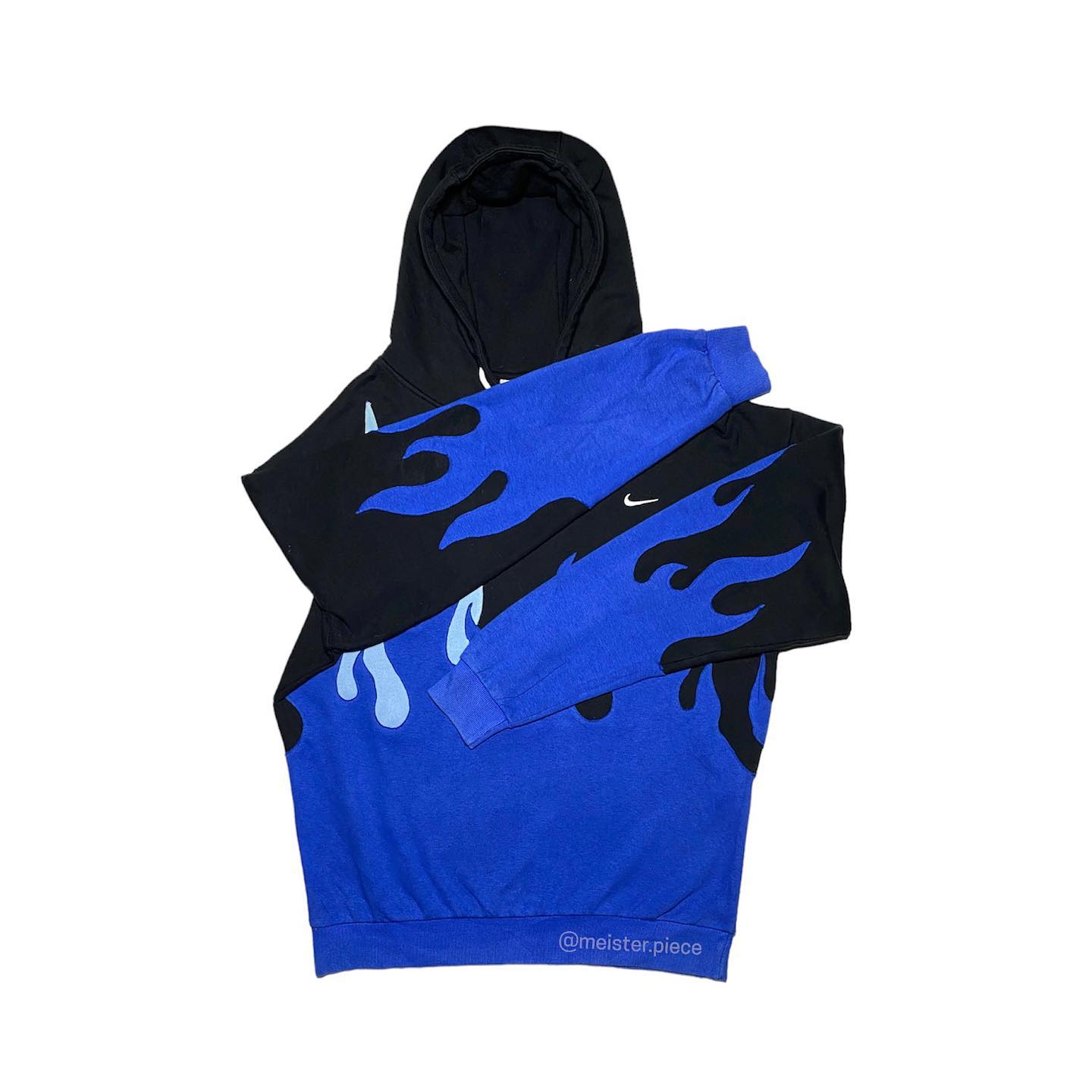 Reworked Nike Water Flame Hoodie