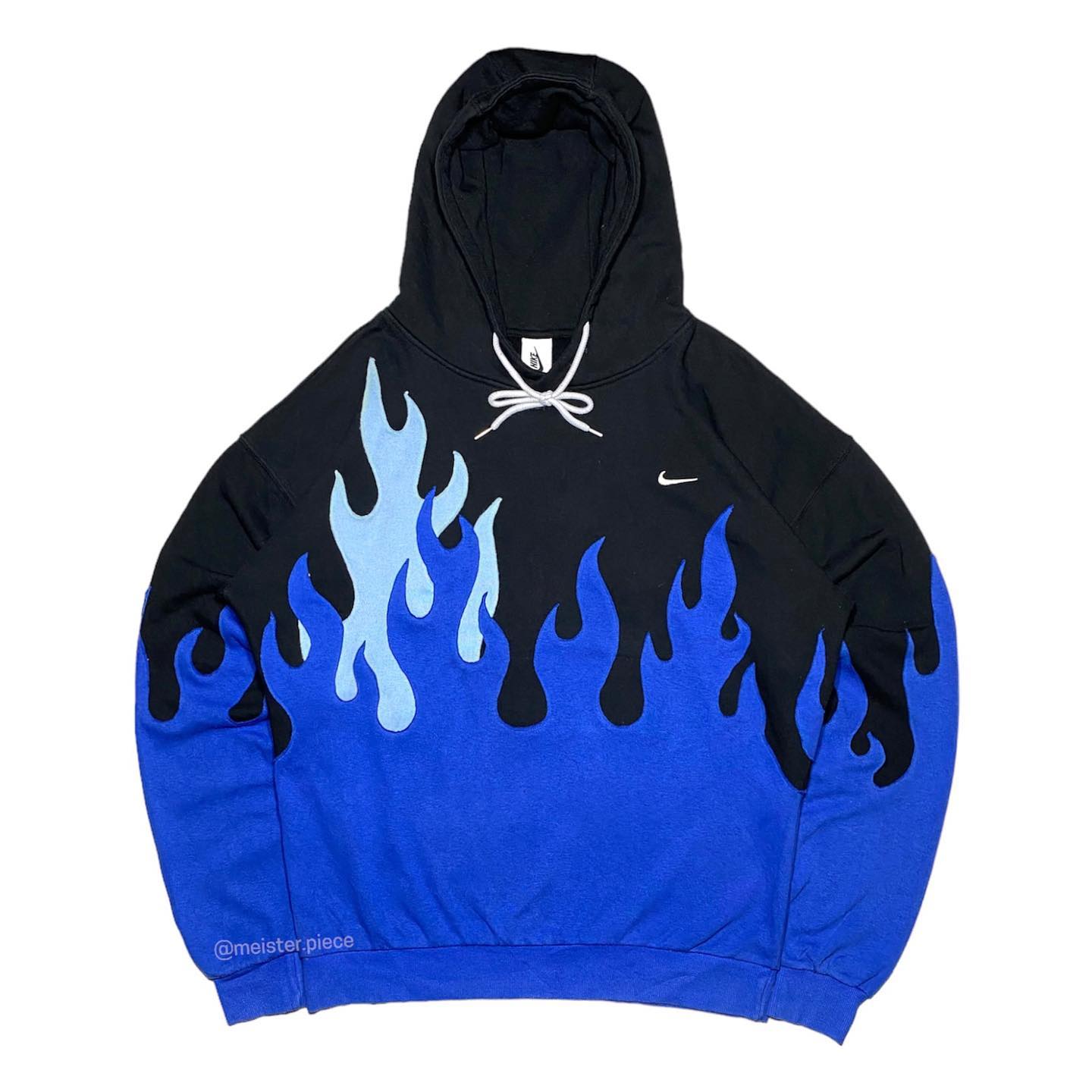 Reworked Nike Water Flame Hoodie