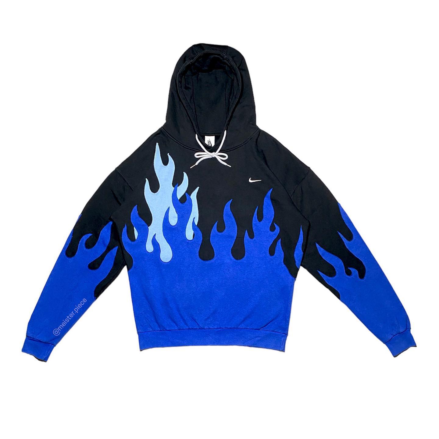 Reworked Nike Water Flame Hoodie