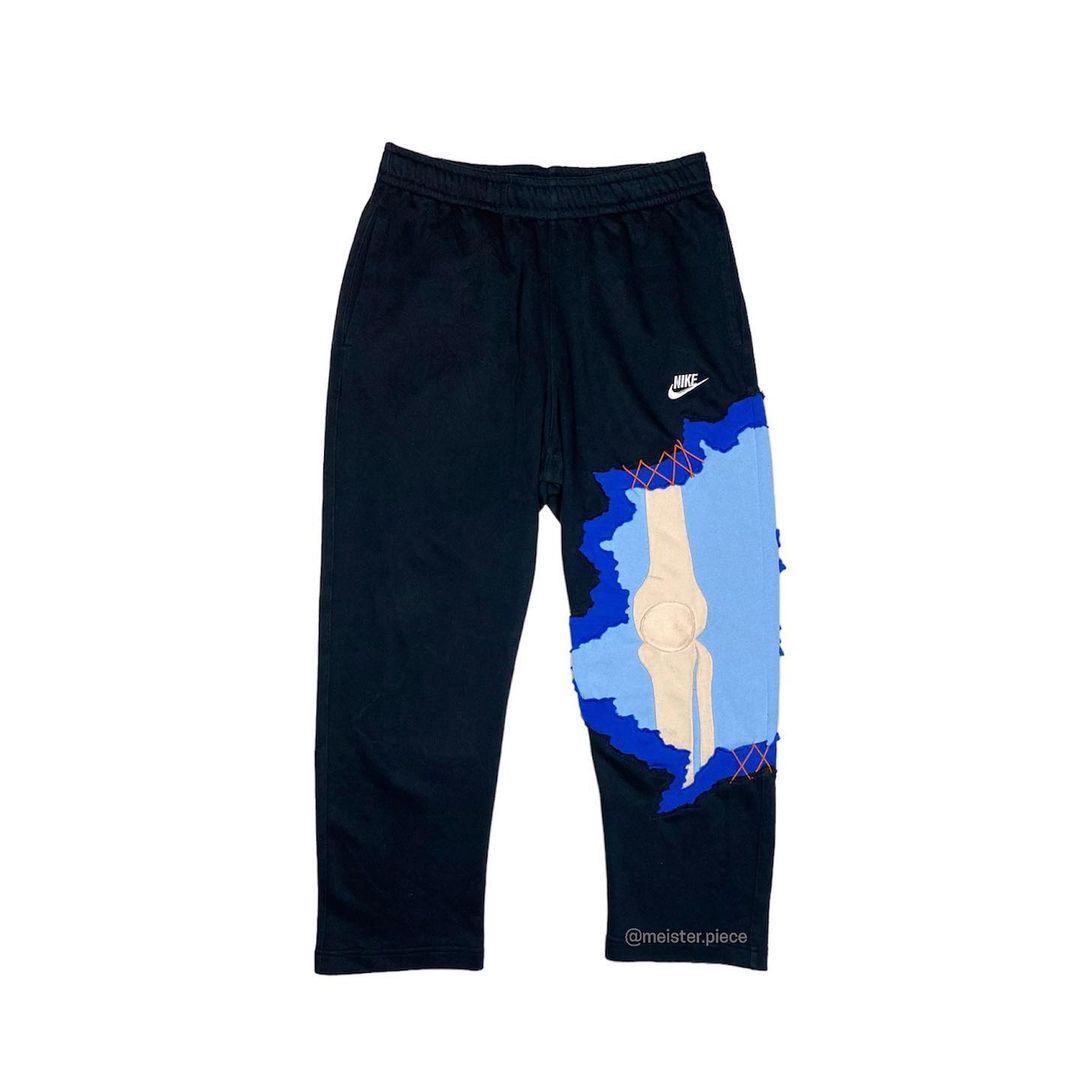 Reworked Nike Skeleton Scratch Set Black/Blue