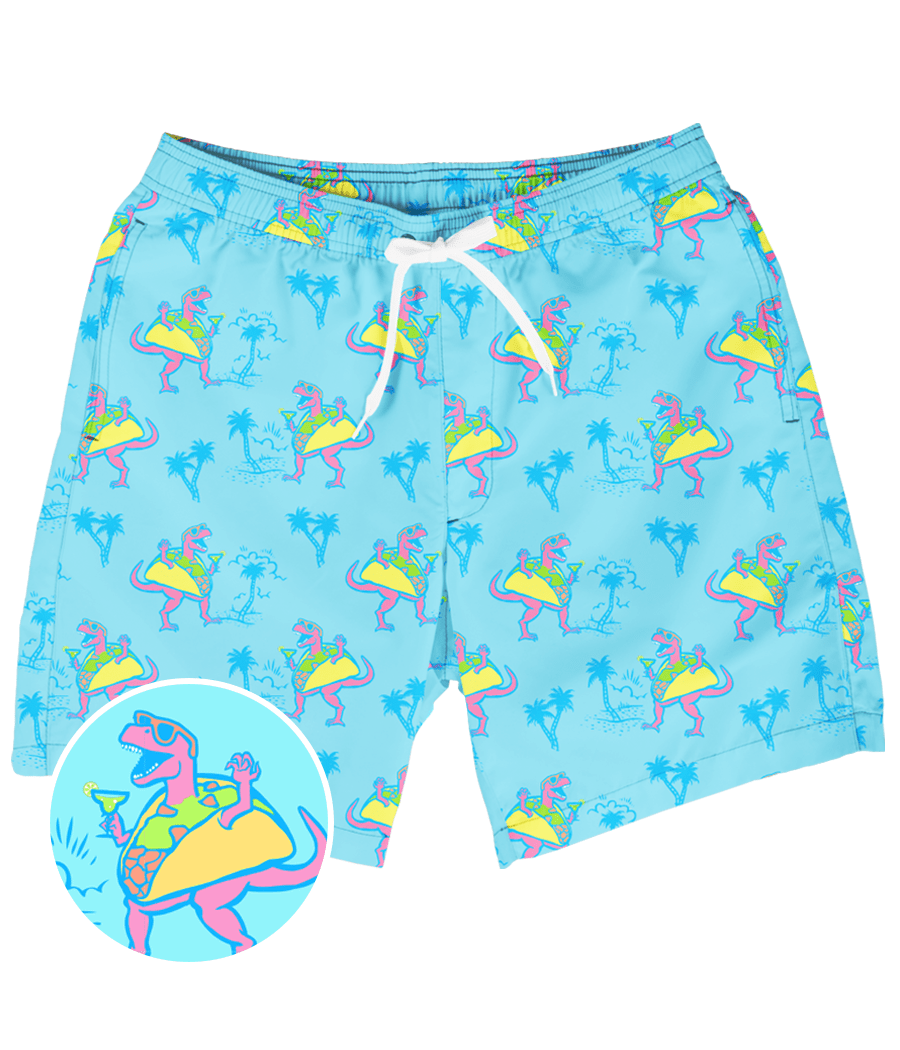 Tacosaurus Stretch Swim Trunks