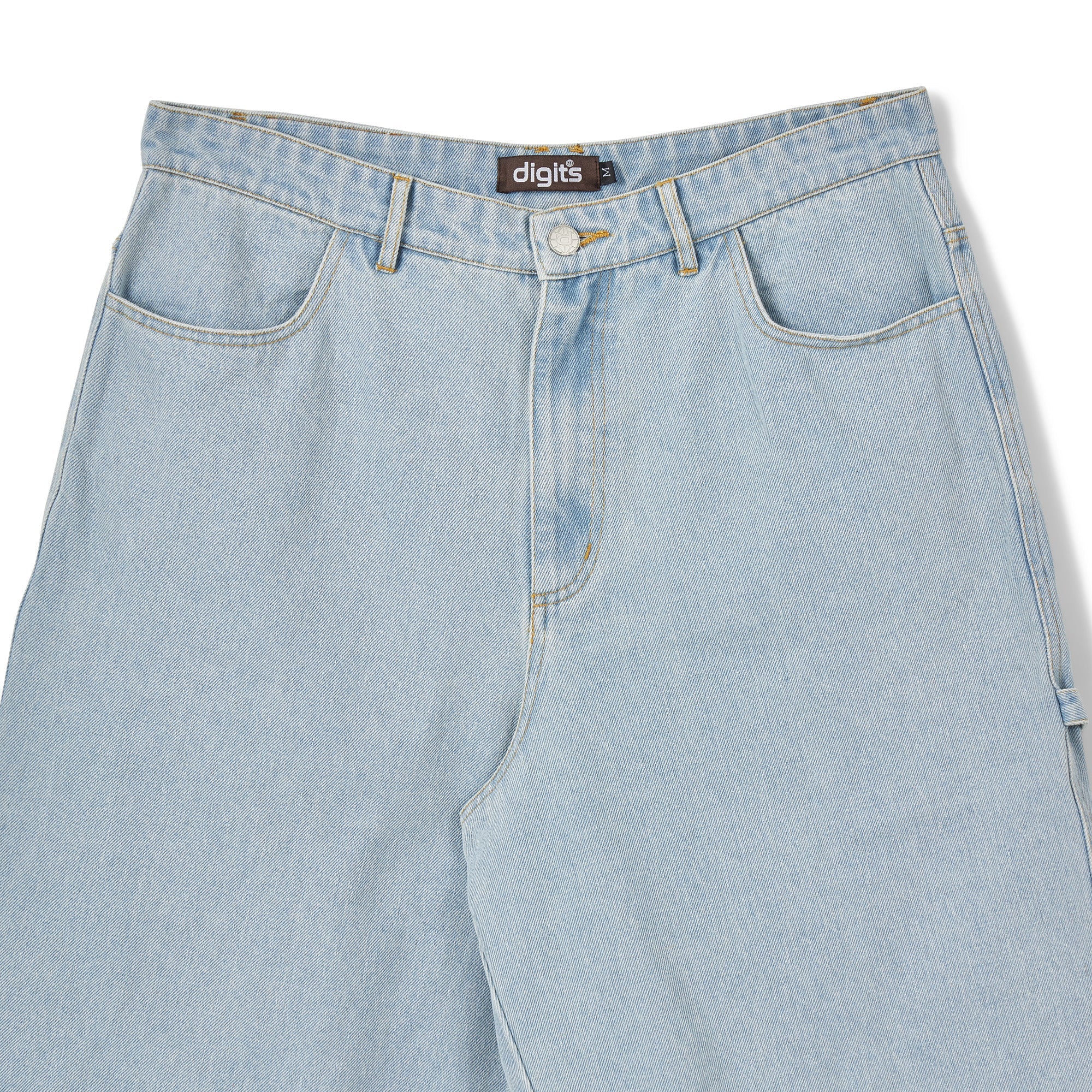 Mummy Jorts - Light Wash Blue