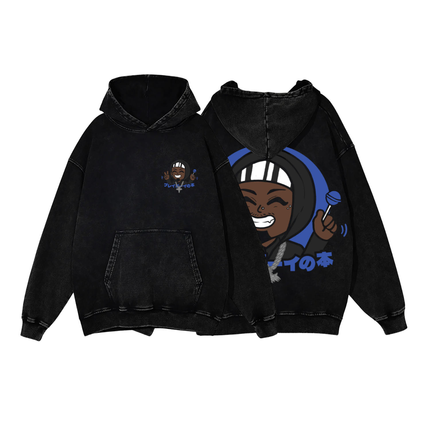 BLACK TOKYO CARTI HOODIE