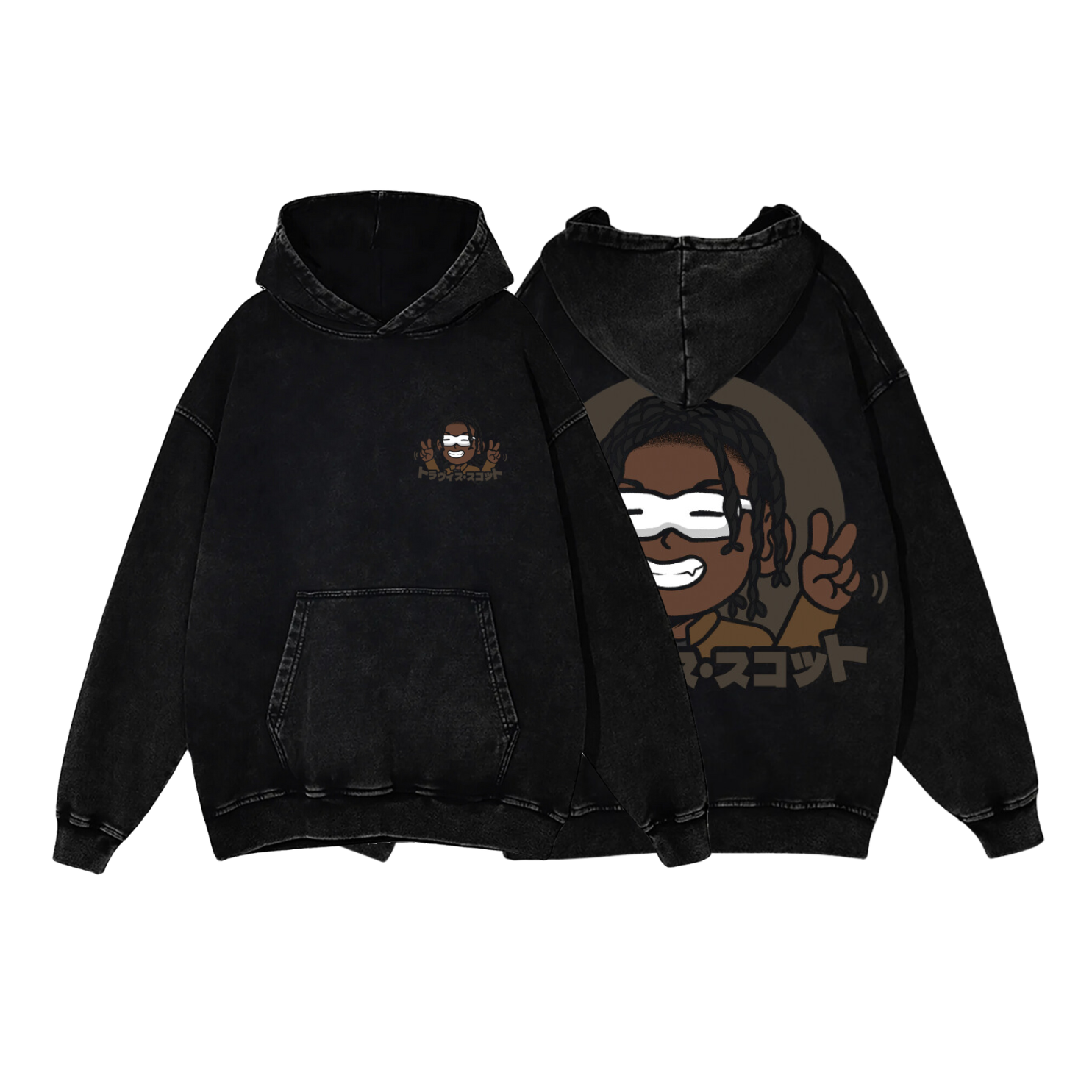 BLACK TOKYO TRAVIS HOODIE