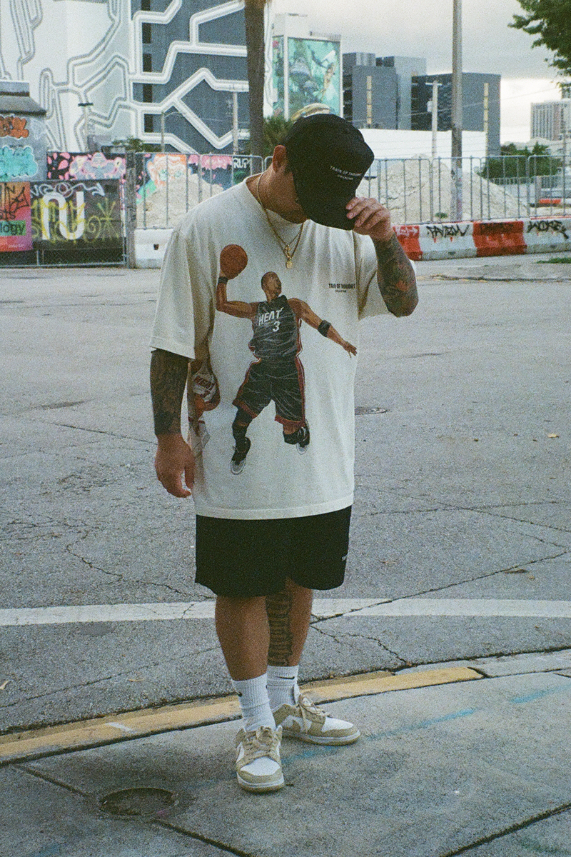 The Flash Oversized Cream Tee