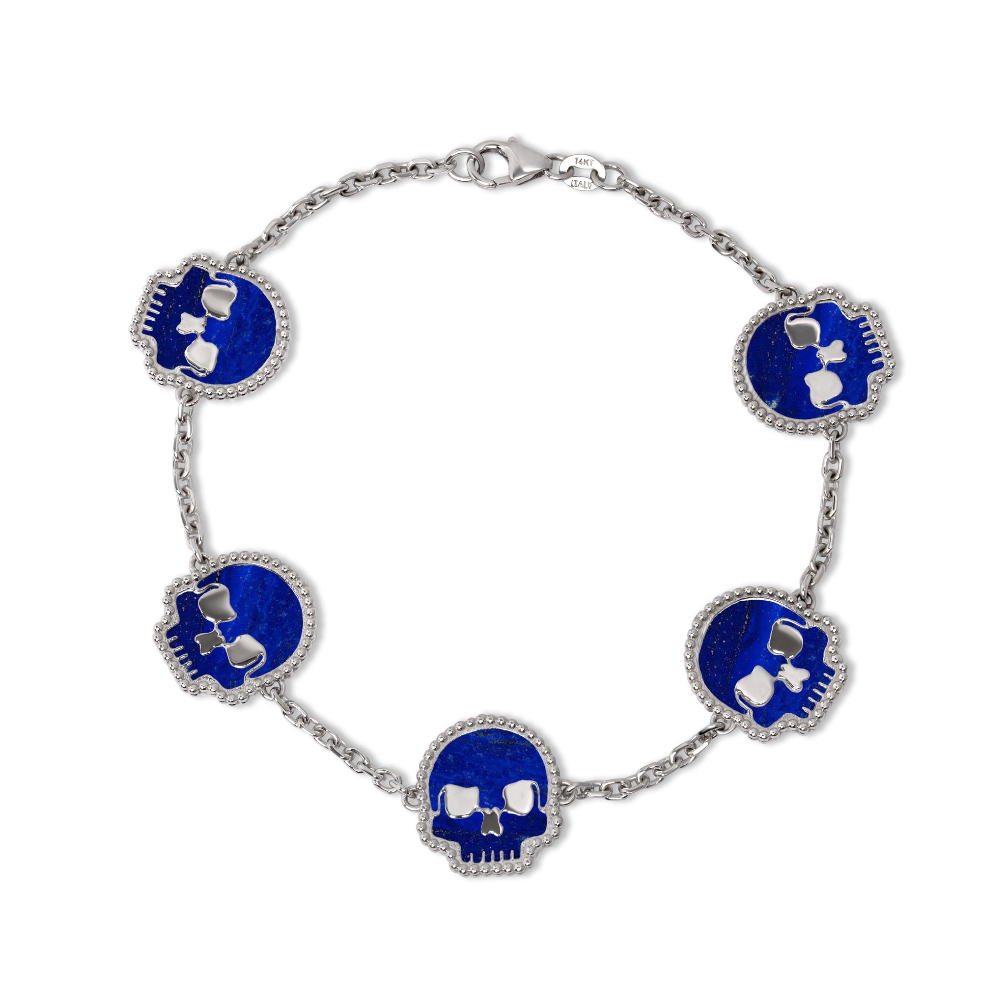 Blue Lapis Lazuli Sskuahlly Bracelet