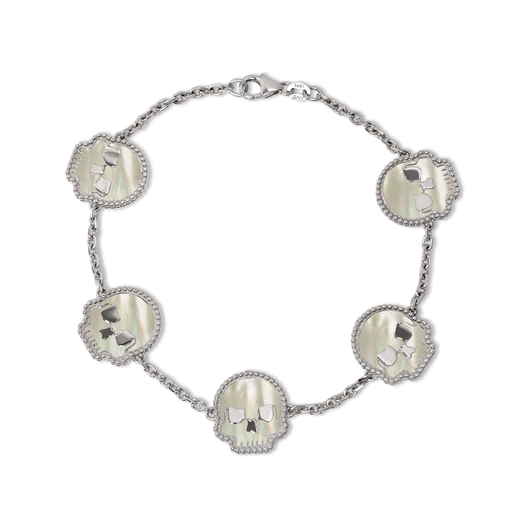 White Mother of Pearl Sskuahlly Bracelet