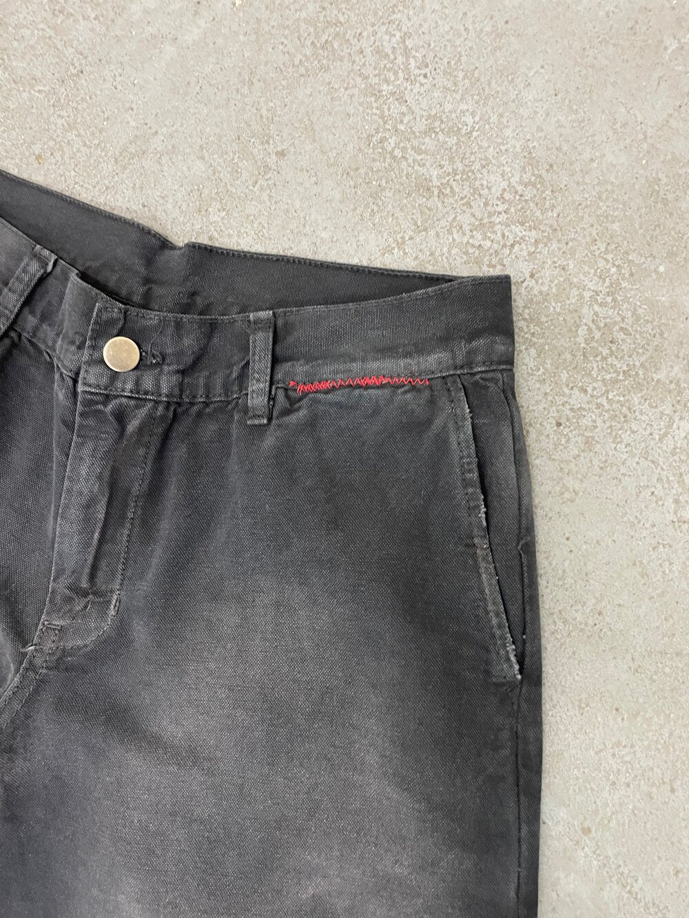 MOOJI WORK PANTS 02 AGED BLACK