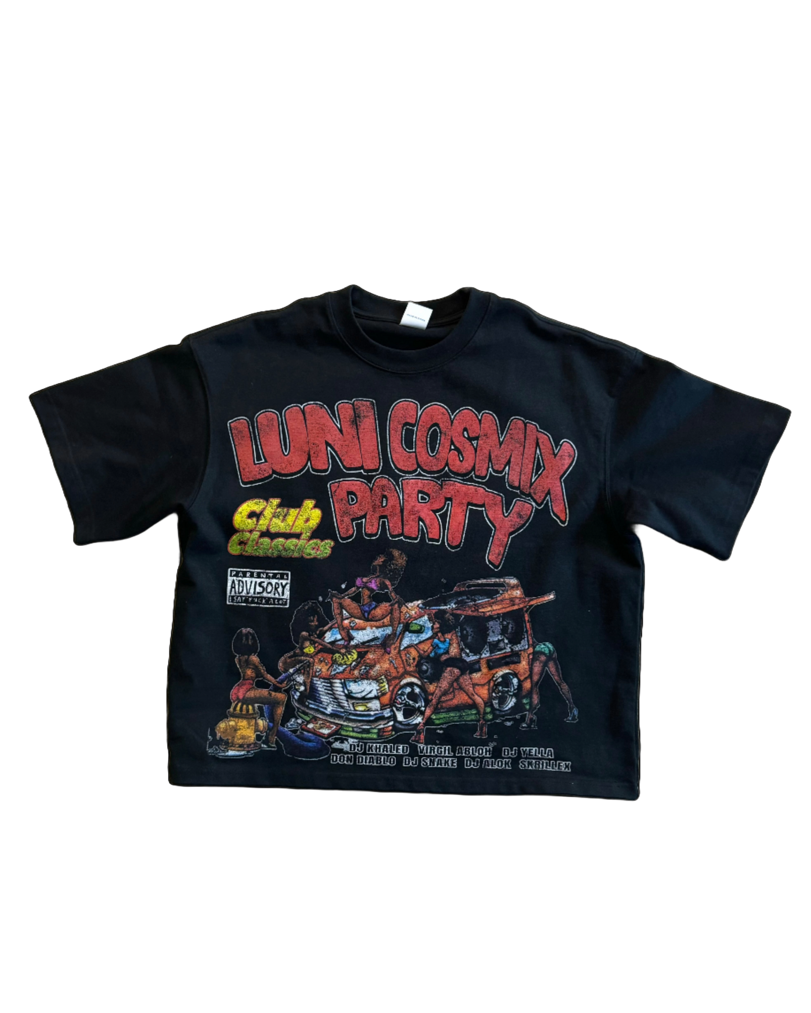 COSMIX CLUB TEES - Black