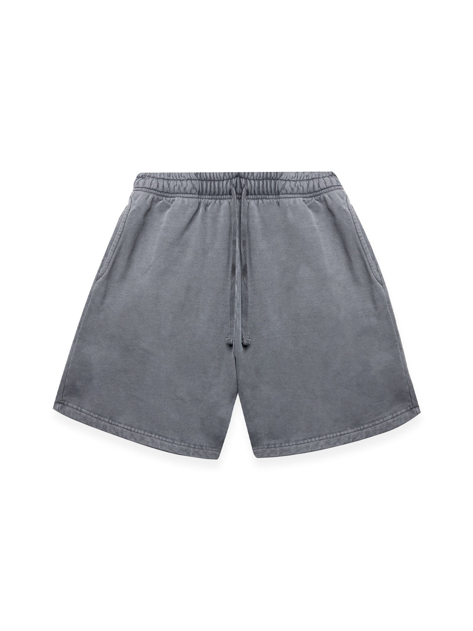 CM2300 PIGMENT BLACK SWEATSHORTS