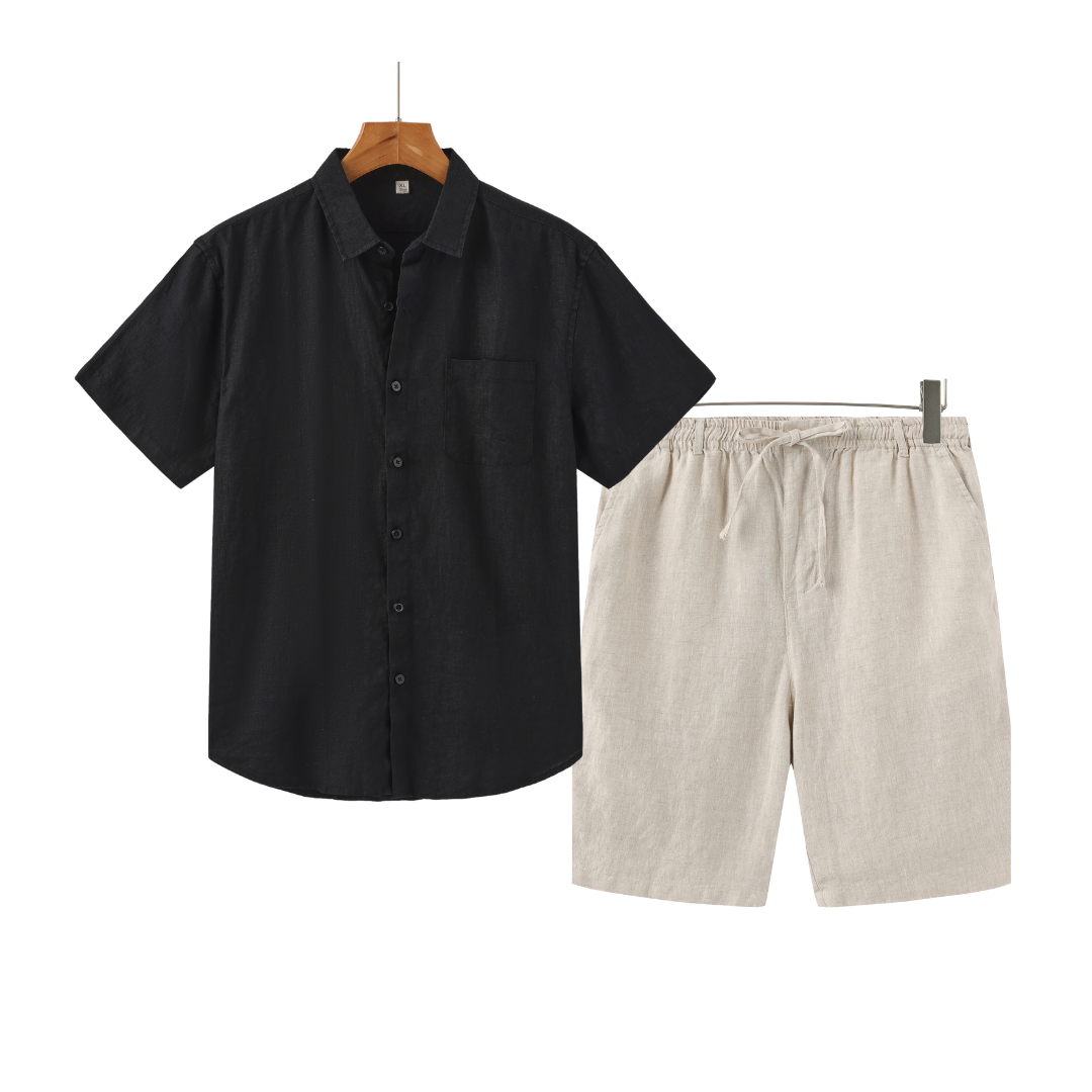 Old Money Linen Combo (Shorts)