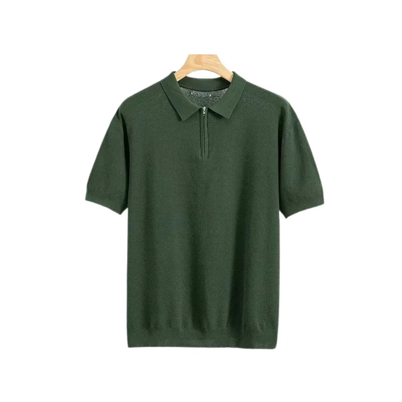 Marbella Zip Up Polo