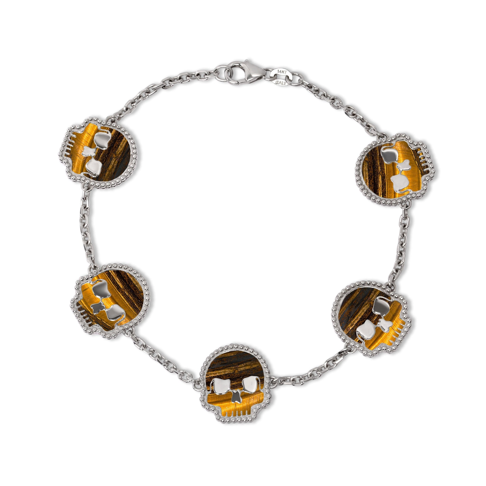 Brown Tiger's Eye Sskuahlly Bracelet