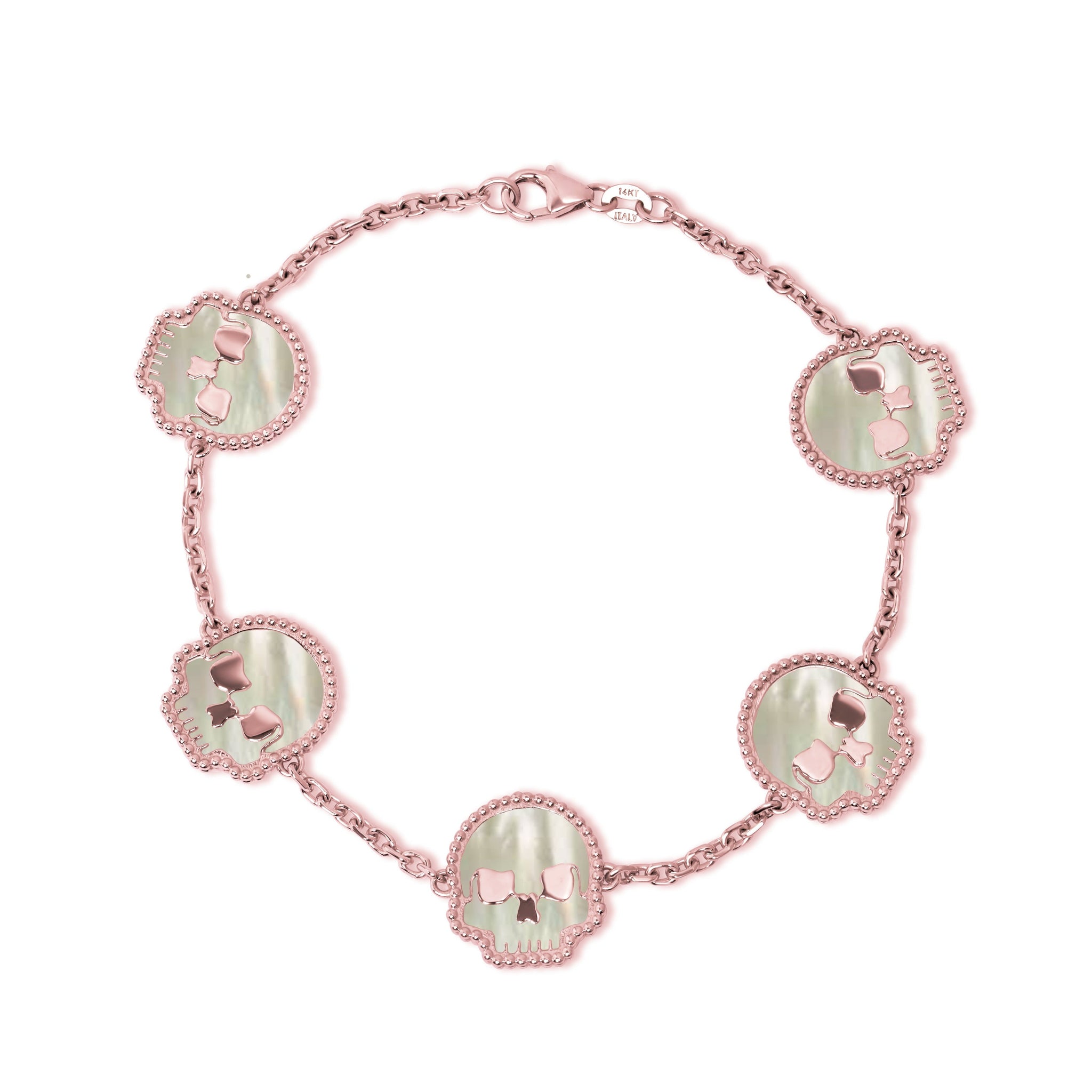 White Mother of Pearl Sskuahlly Bracelet