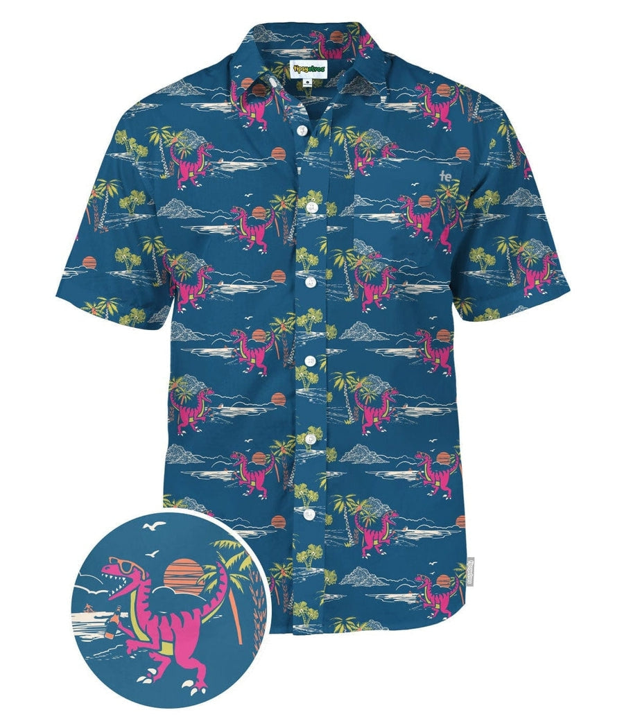 Men's Prehistoric Party Hawaiian Shirt