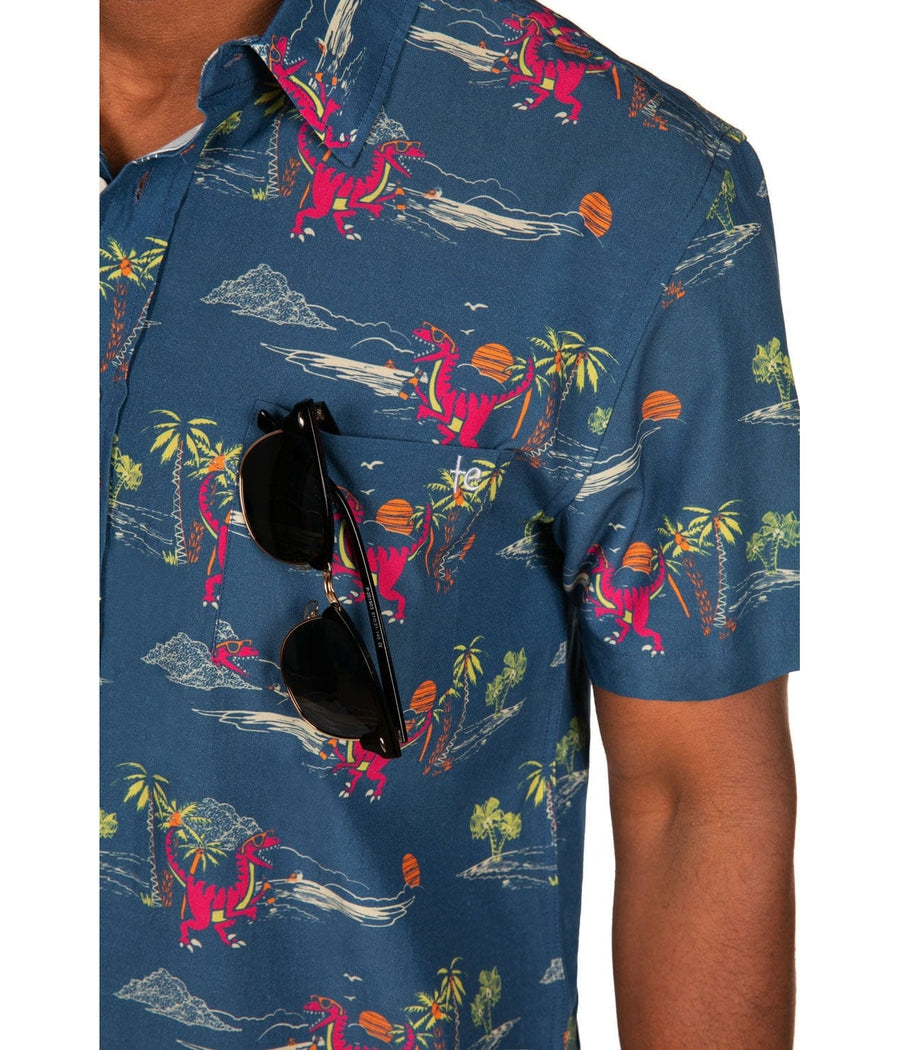 Men's Prehistoric Party Hawaiian Shirt