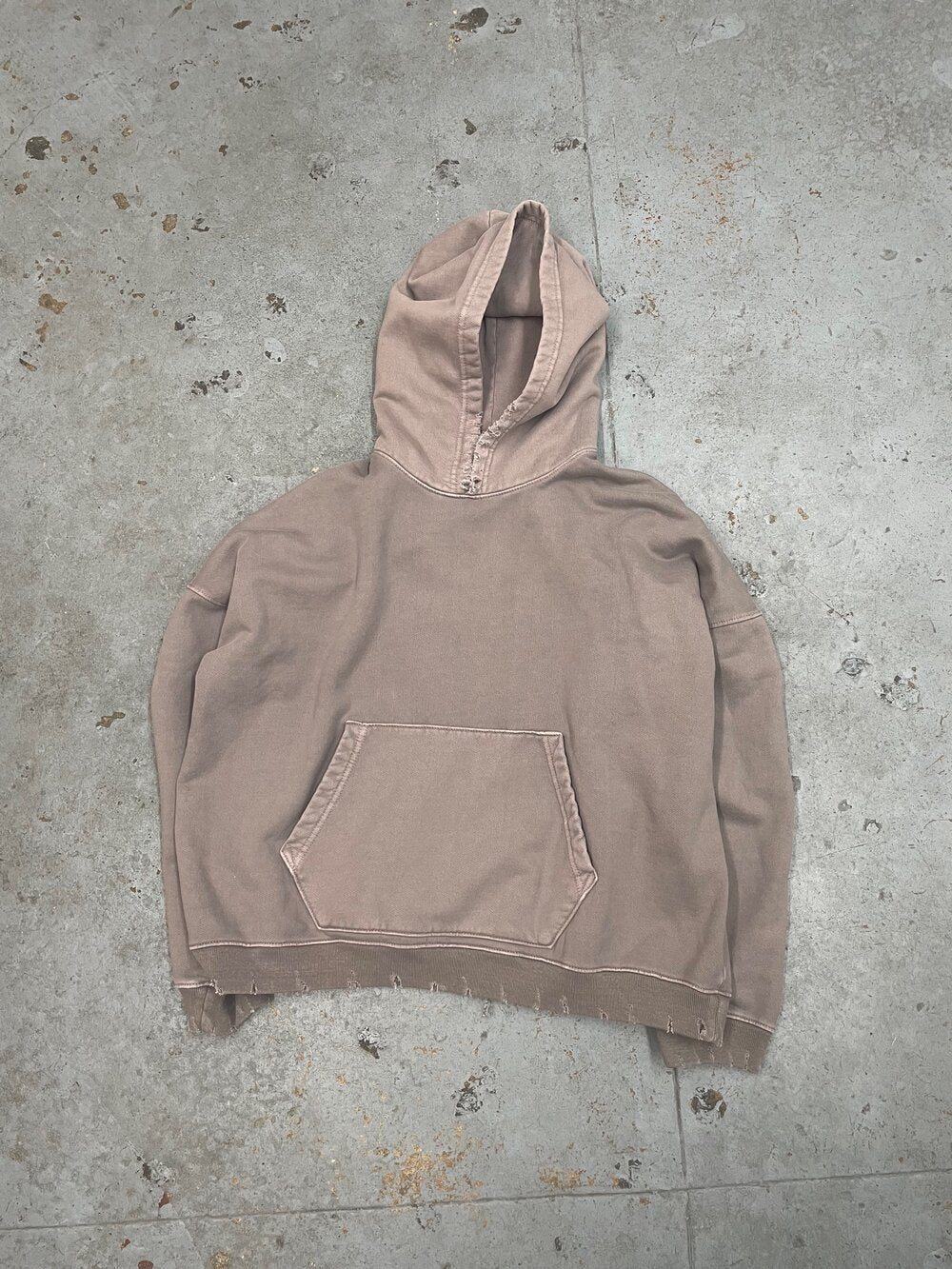 OVERSIZE HOODIE / AGED TAUPE GREY