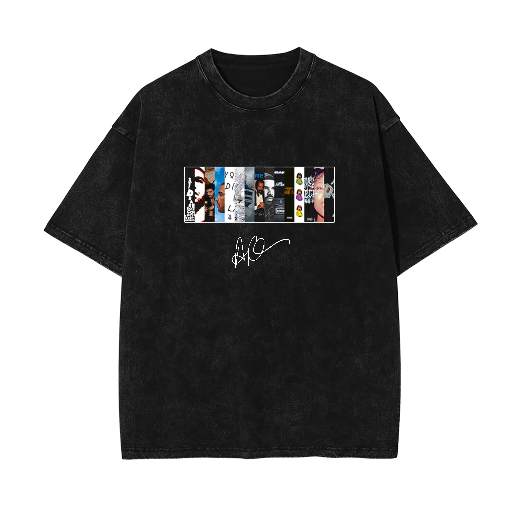 DRAKE DISCOGRAPHY VINTAGE TEE