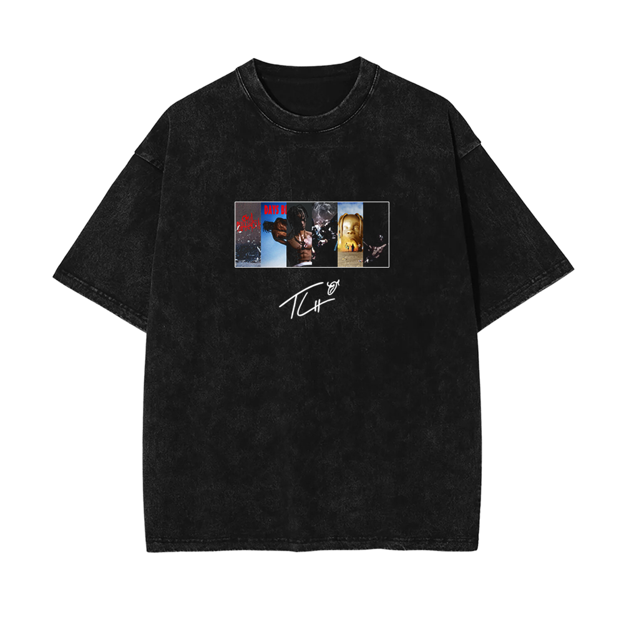 TRAVIS DISCOGRAPHY VINTAGE TEE