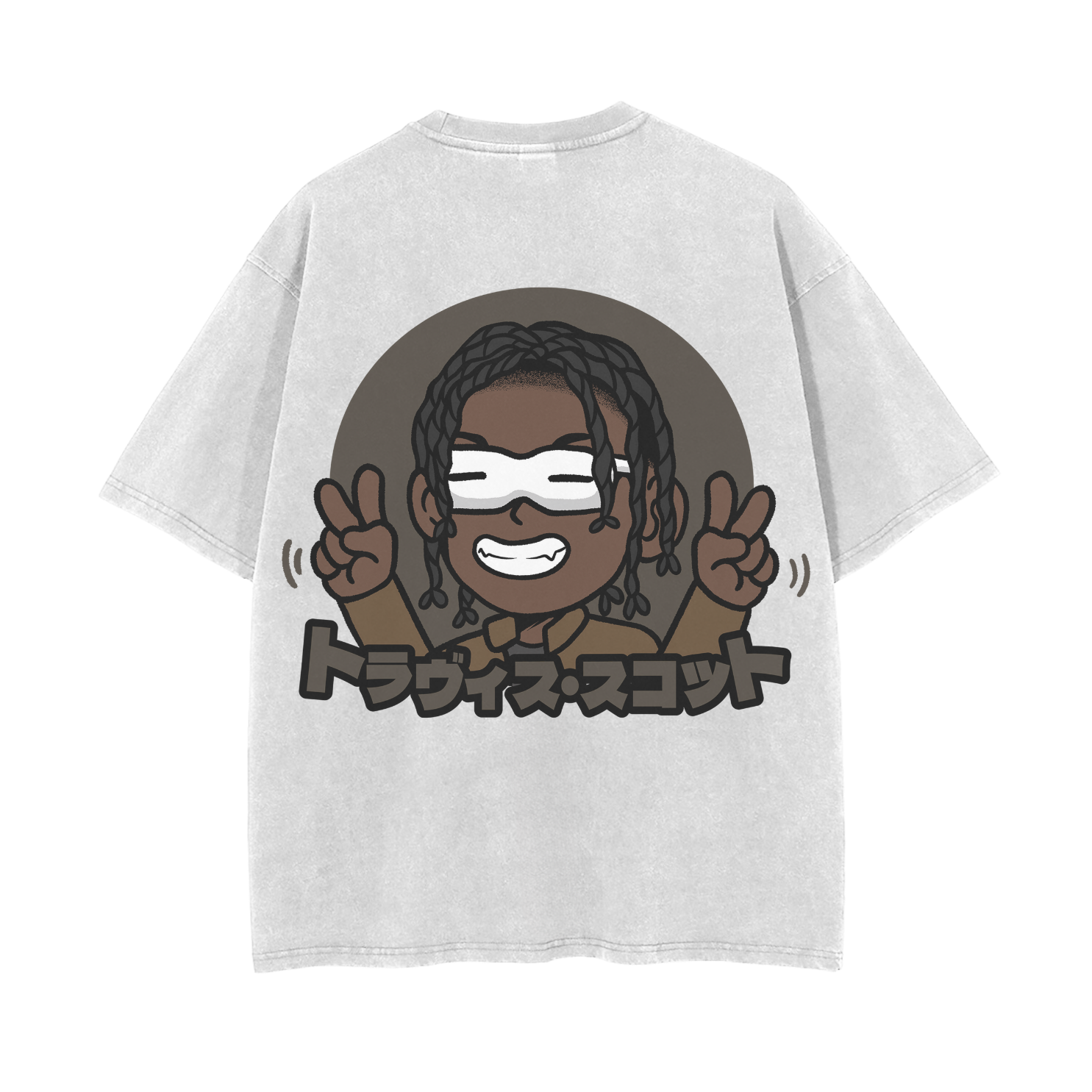 WHITE TOKYO TRAVIS TEE