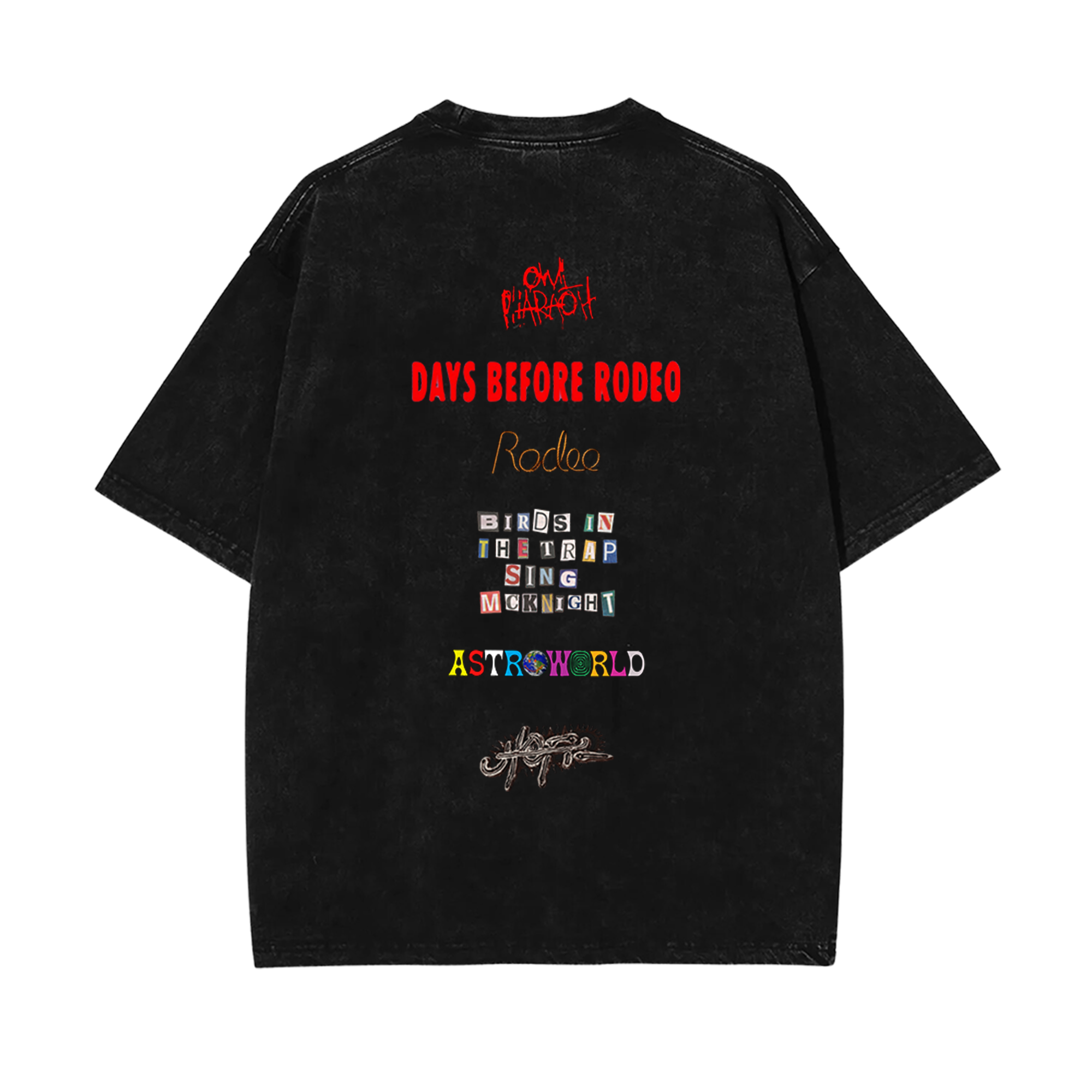 TRAVIS DISCOGRAPHY VINTAGE TEE