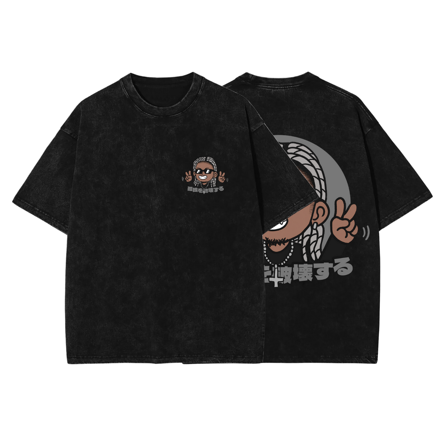 BLACK TOKYO LONE TEE