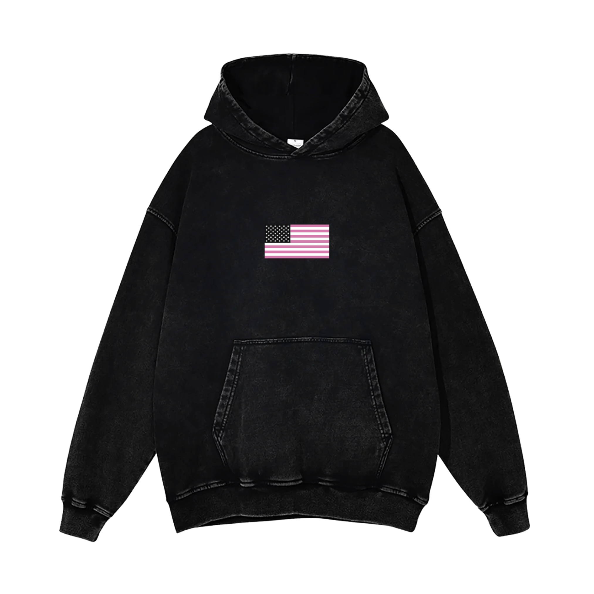 PINK TAPE HOODIE