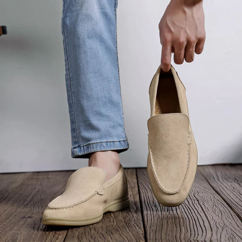 Old Money Premium Suede Loafers