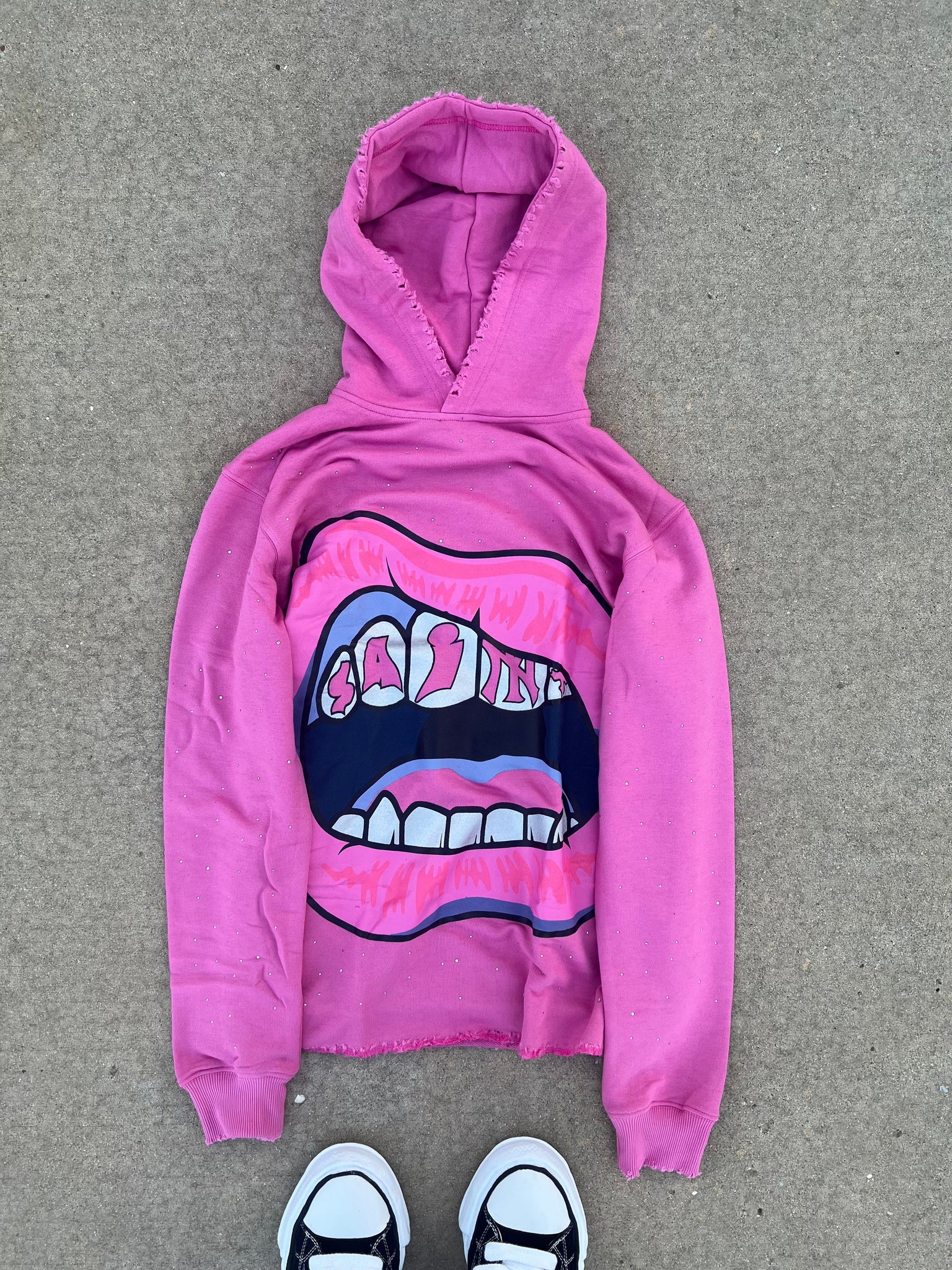 Flawless Saint Hoodie - Pink