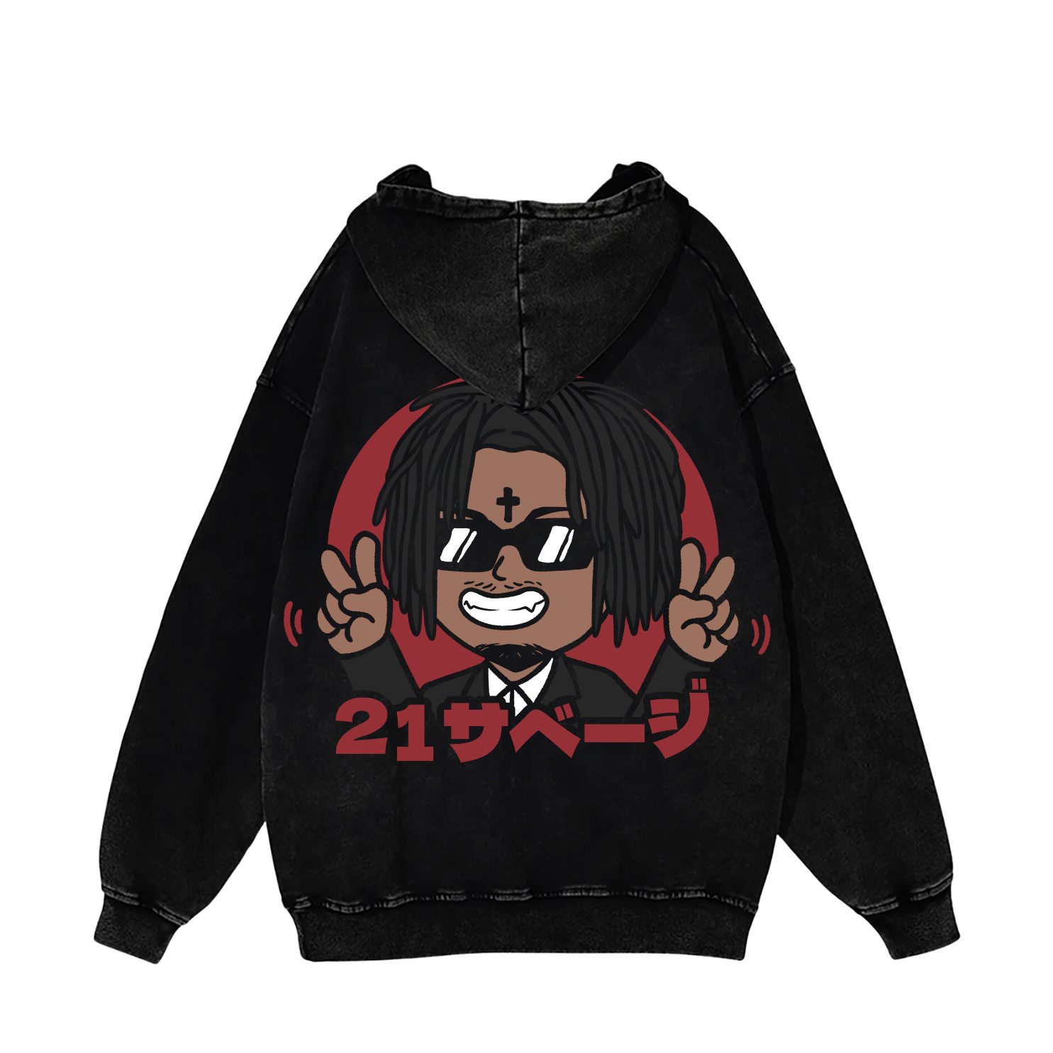 BLACK TOKYO 21 HOODIE