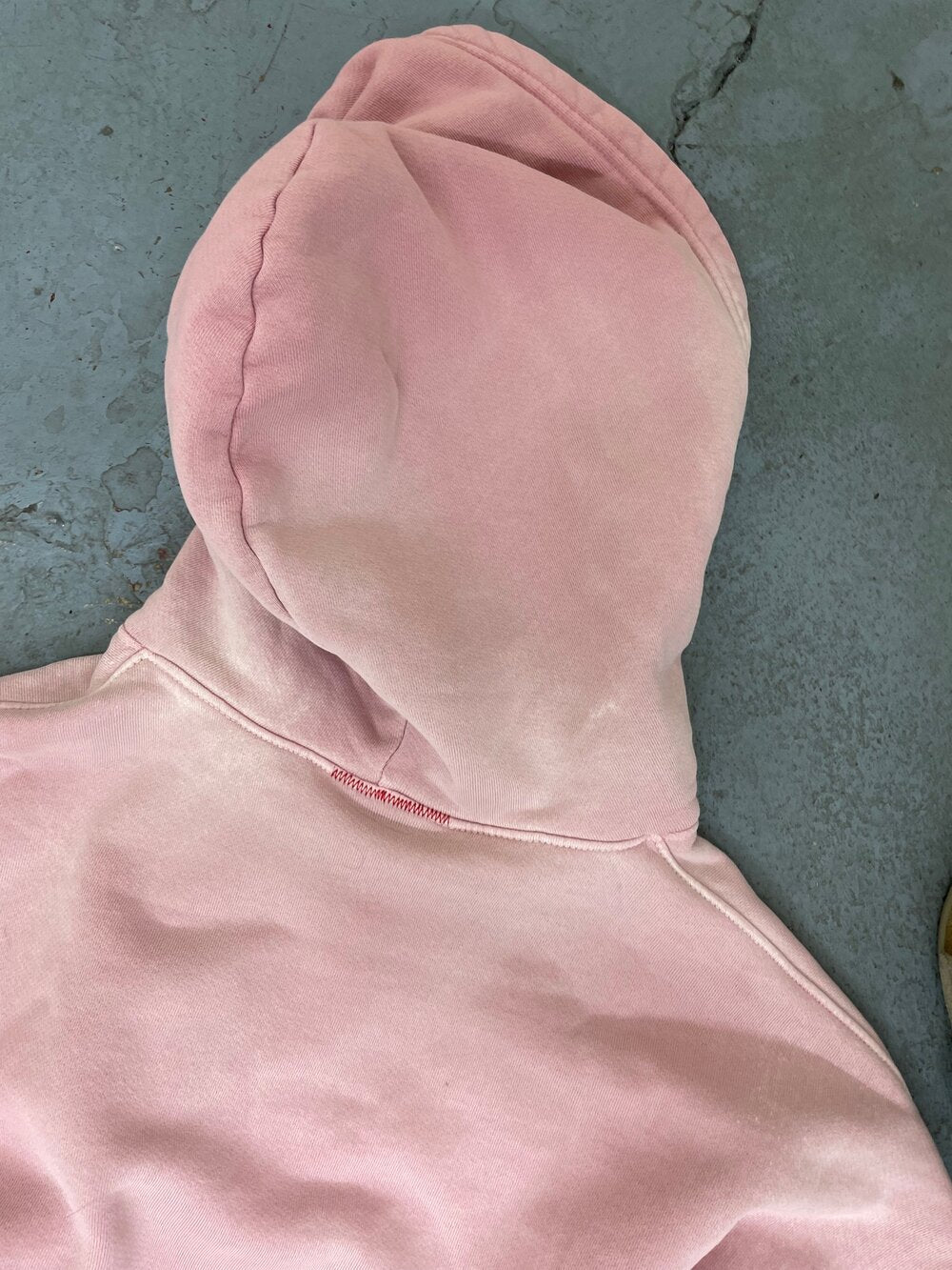 OVERSIZE CROP HOODIE AGED MAUVE