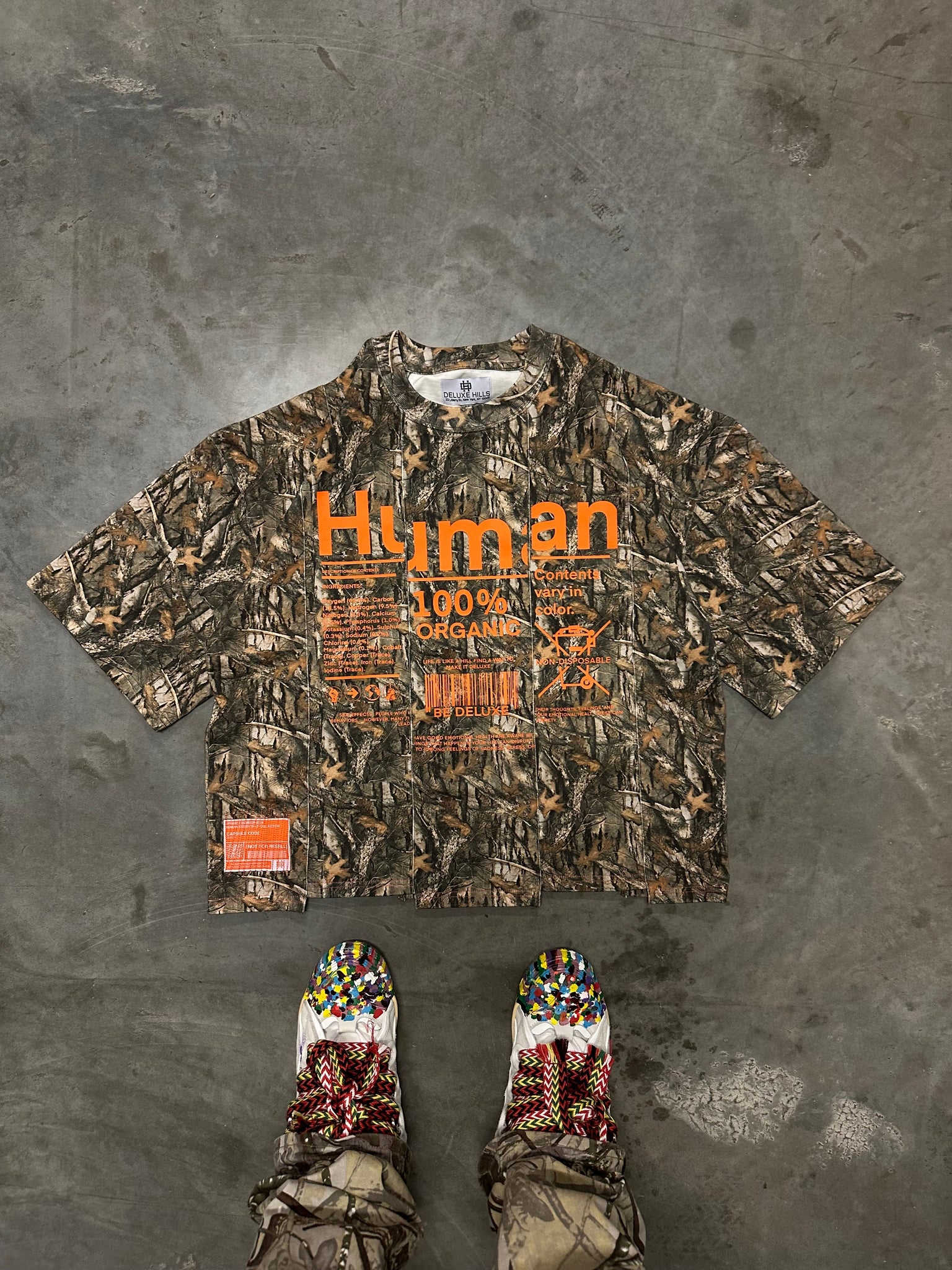 HUMAN TEE - Camo