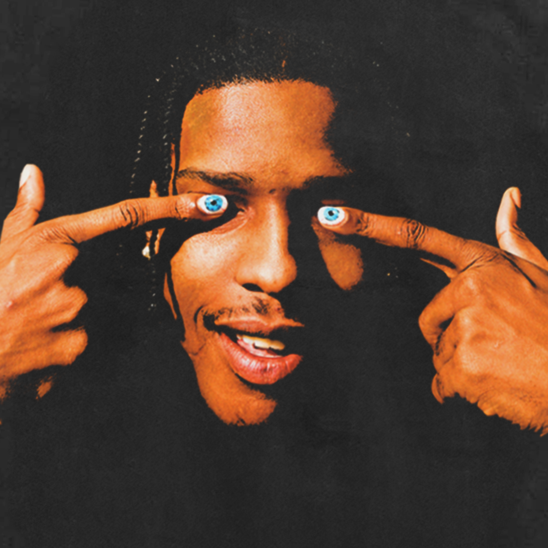 PRETTY FLACKO PAINTED NAILS HEAVYWEIGHT BLACK T-SHIRT