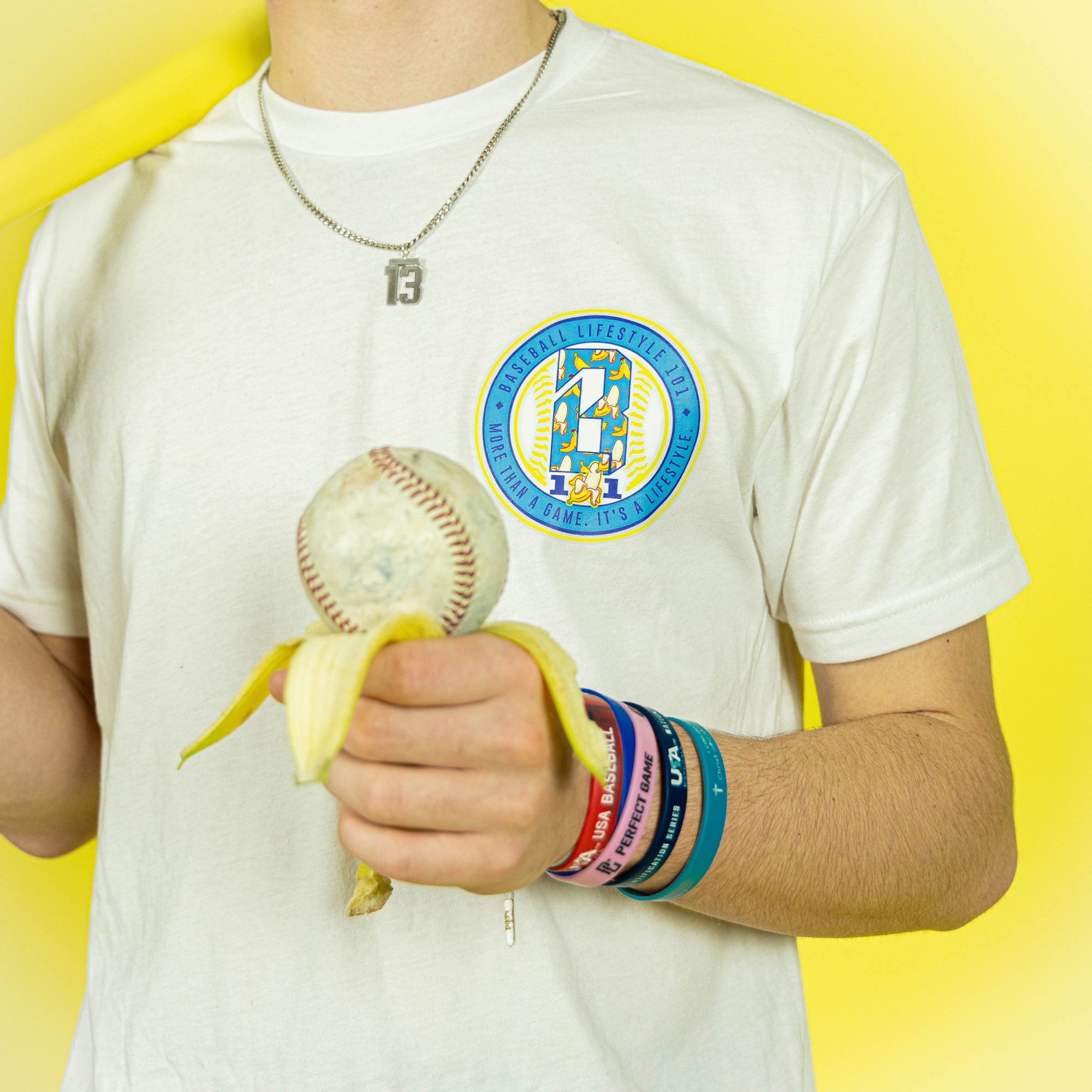 Banana Youth Tee - White