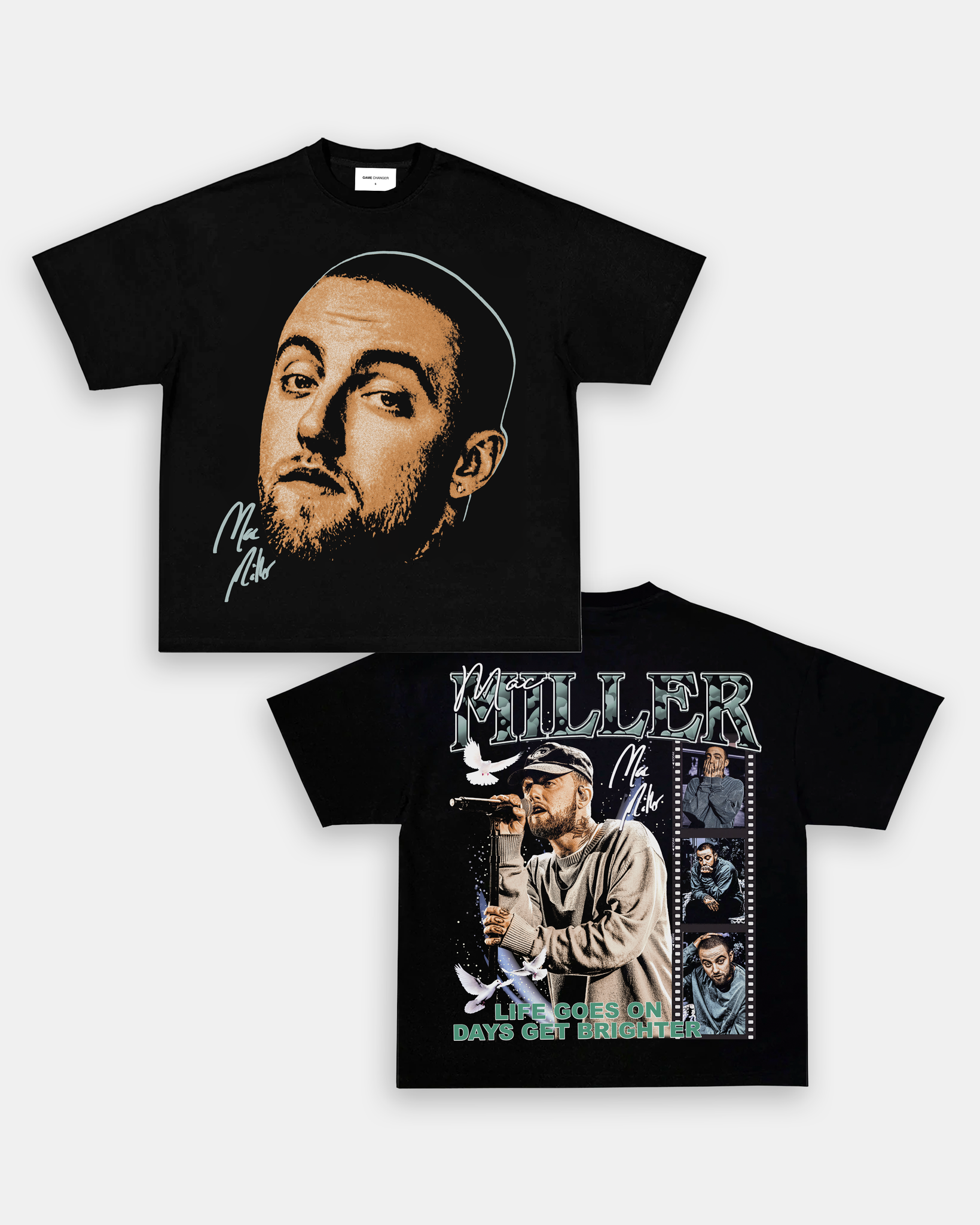 BIG FACE MAC MILLER TEE