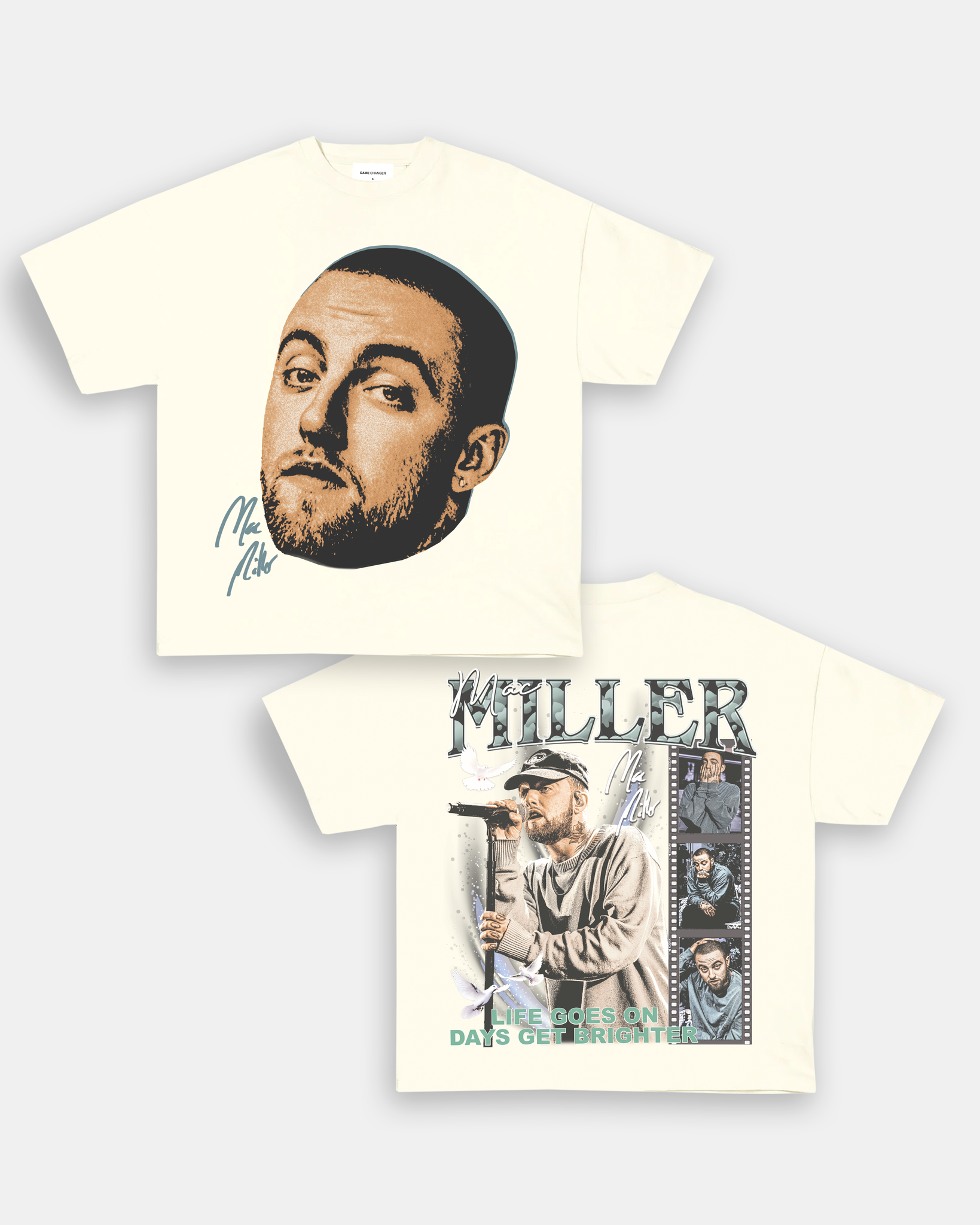 BIG FACE MAC MILLER TEE