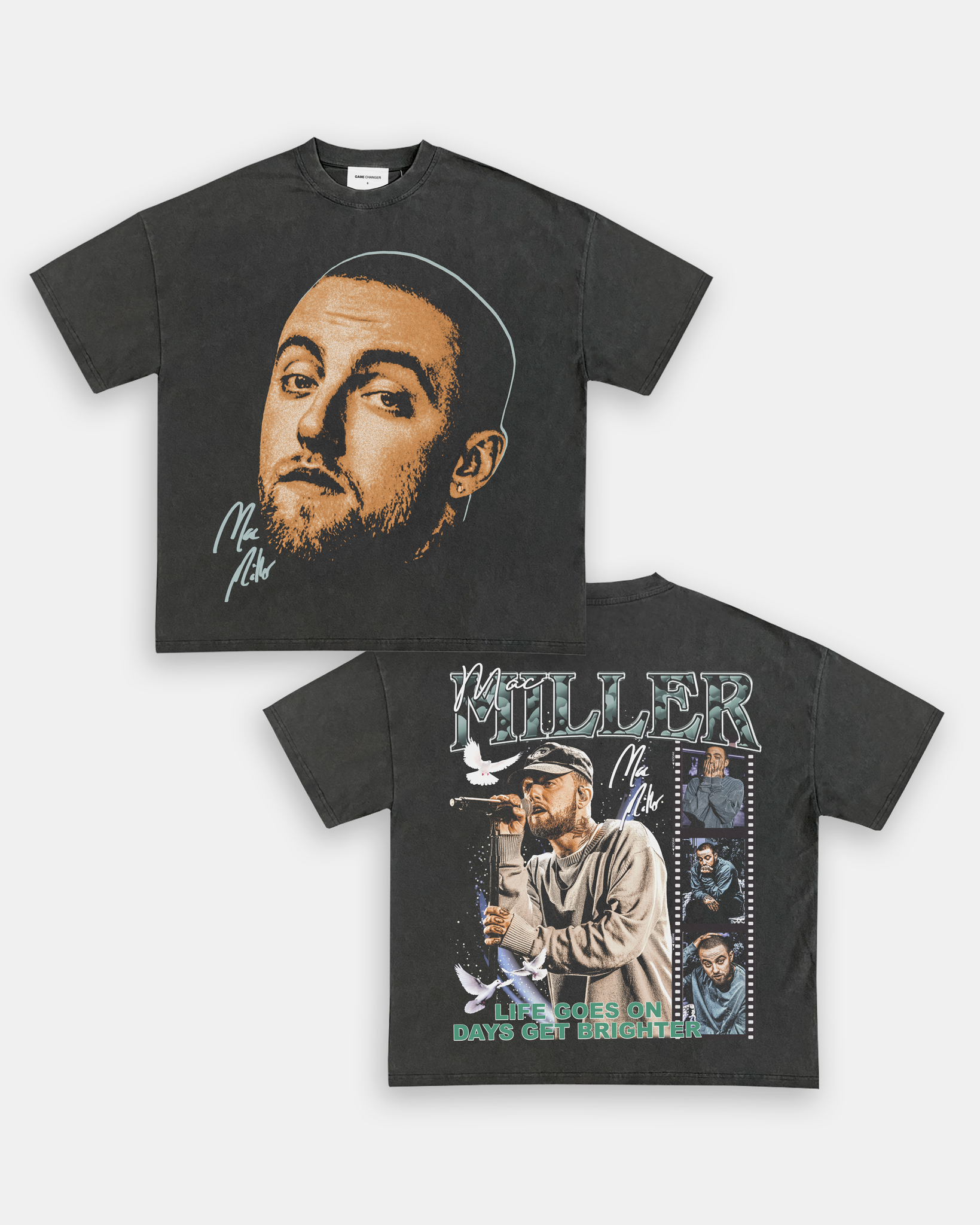 BIG FACE MAC MILLER TEE